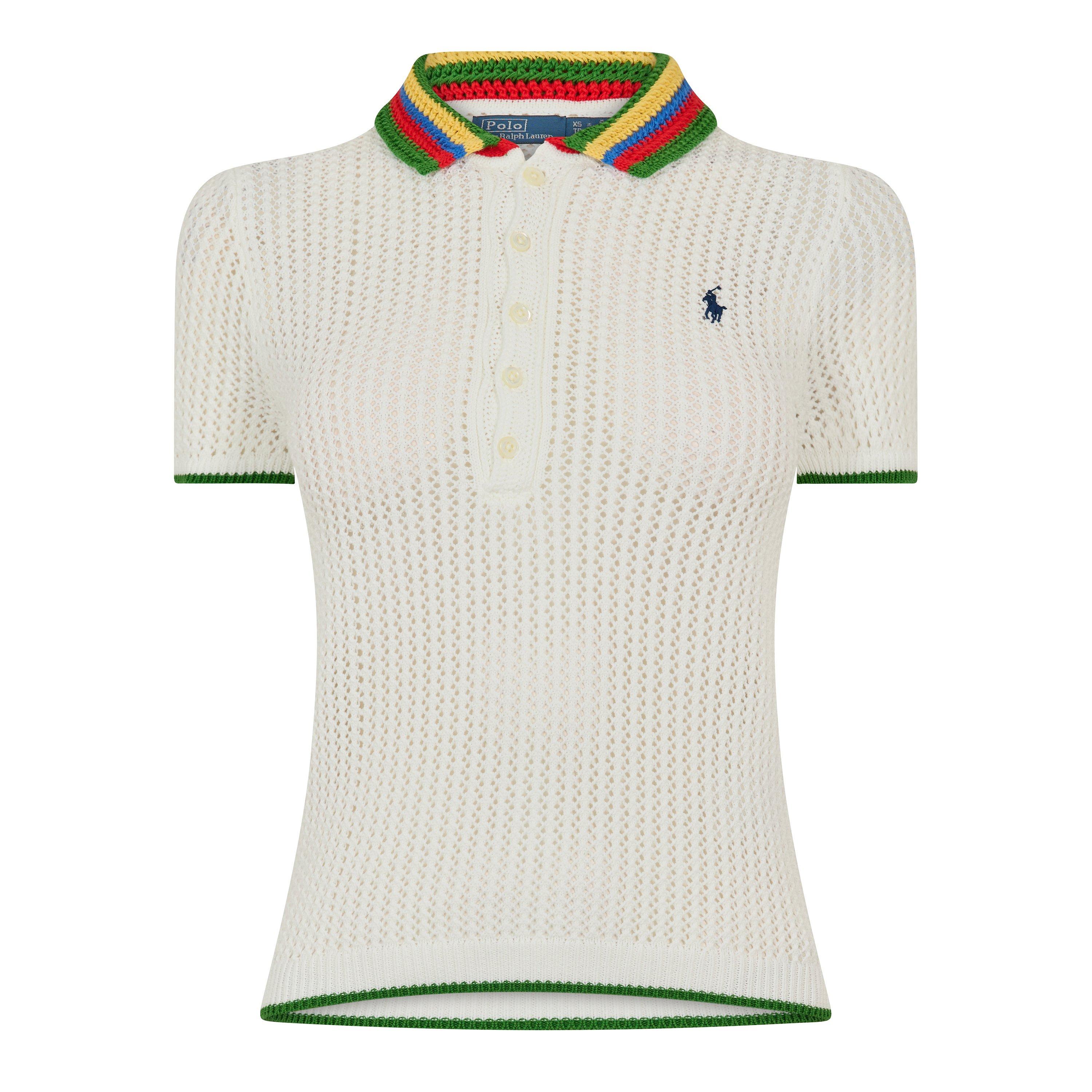 WHITE MULTI - Polo Ralph Lauren - Polo Crochet Polo Ld62 - 1