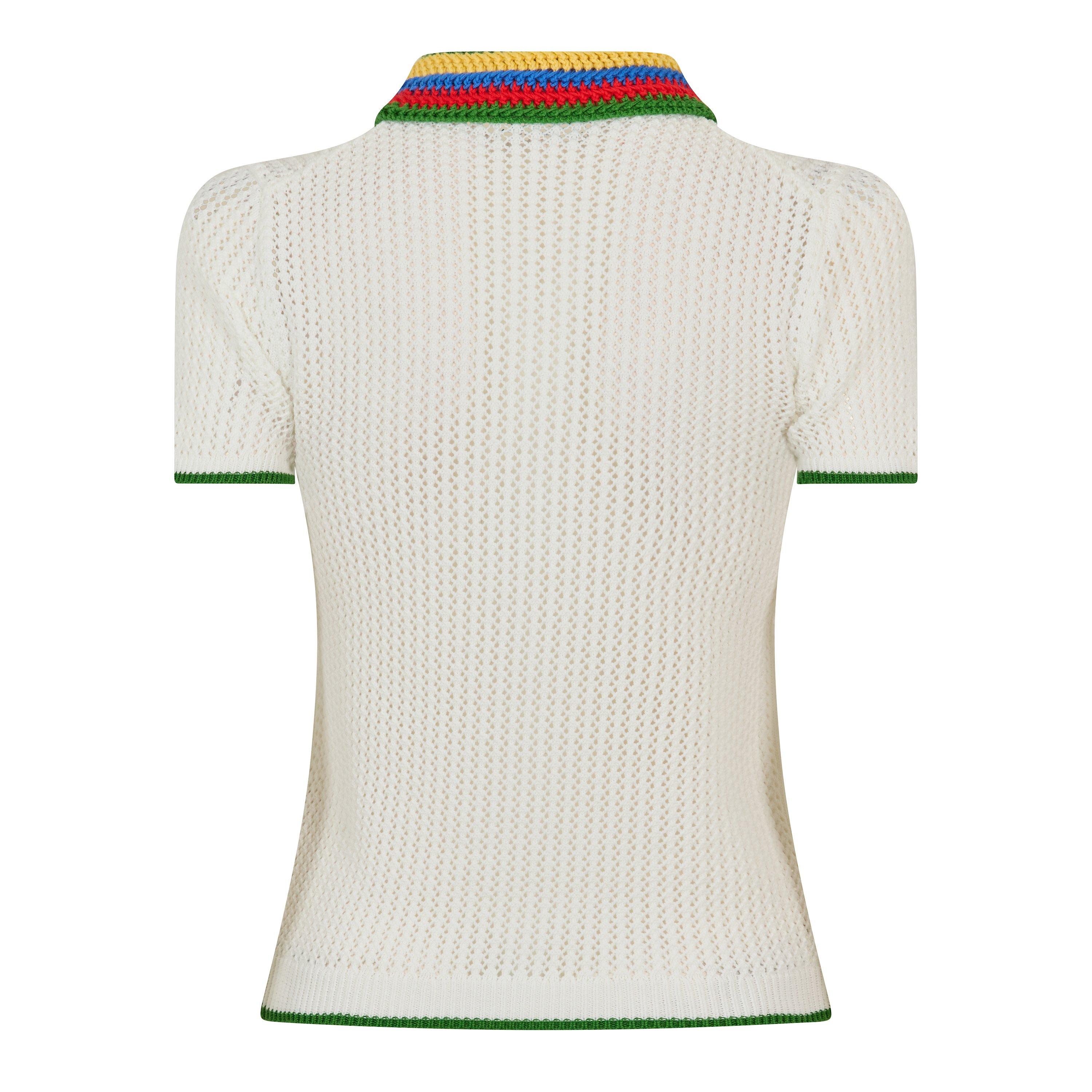 WHITE MULTI - Polo Ralph Lauren - Polo Crochet Polo Ld62 - 2