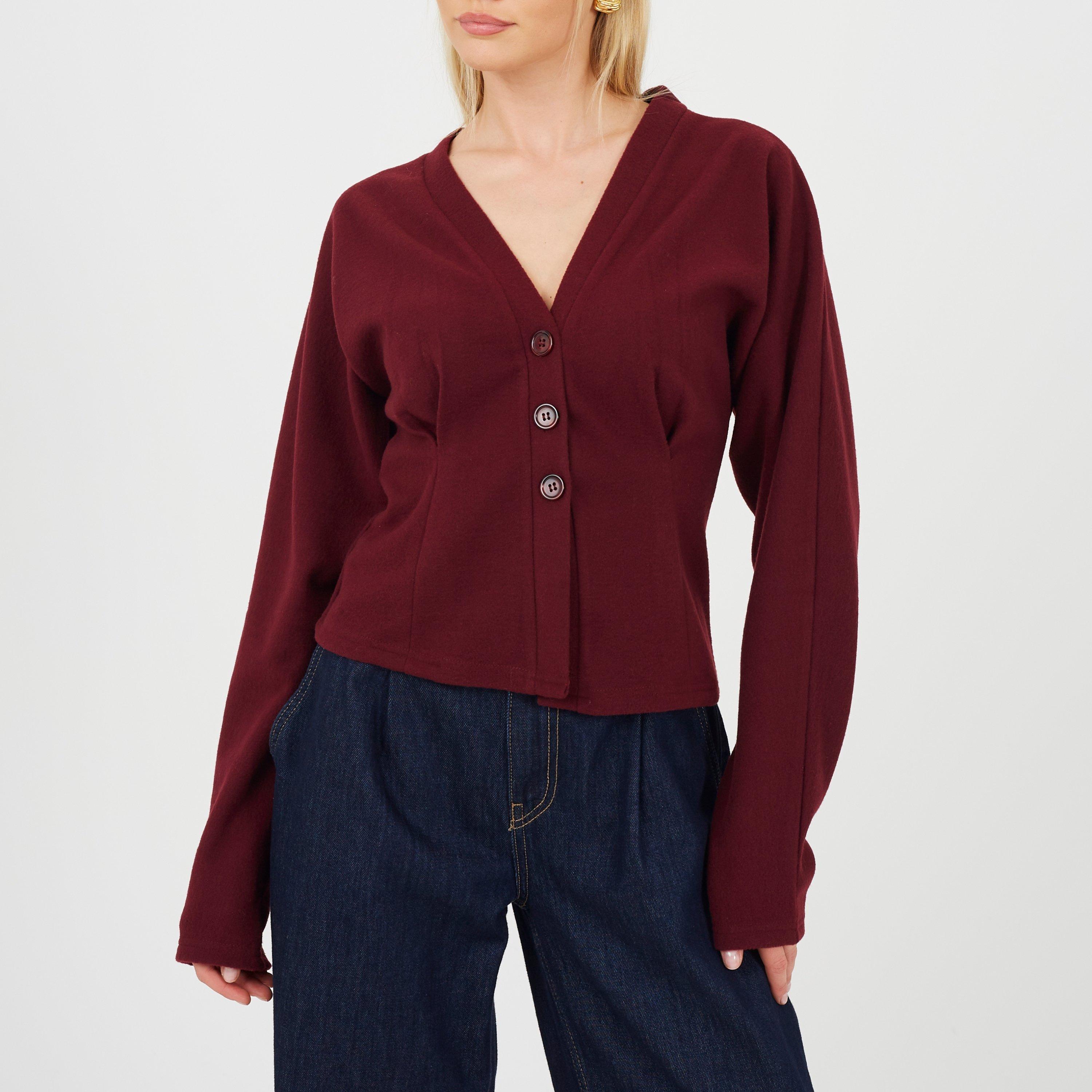 Brave Soul Ladies Long Sleeve Button Down Top