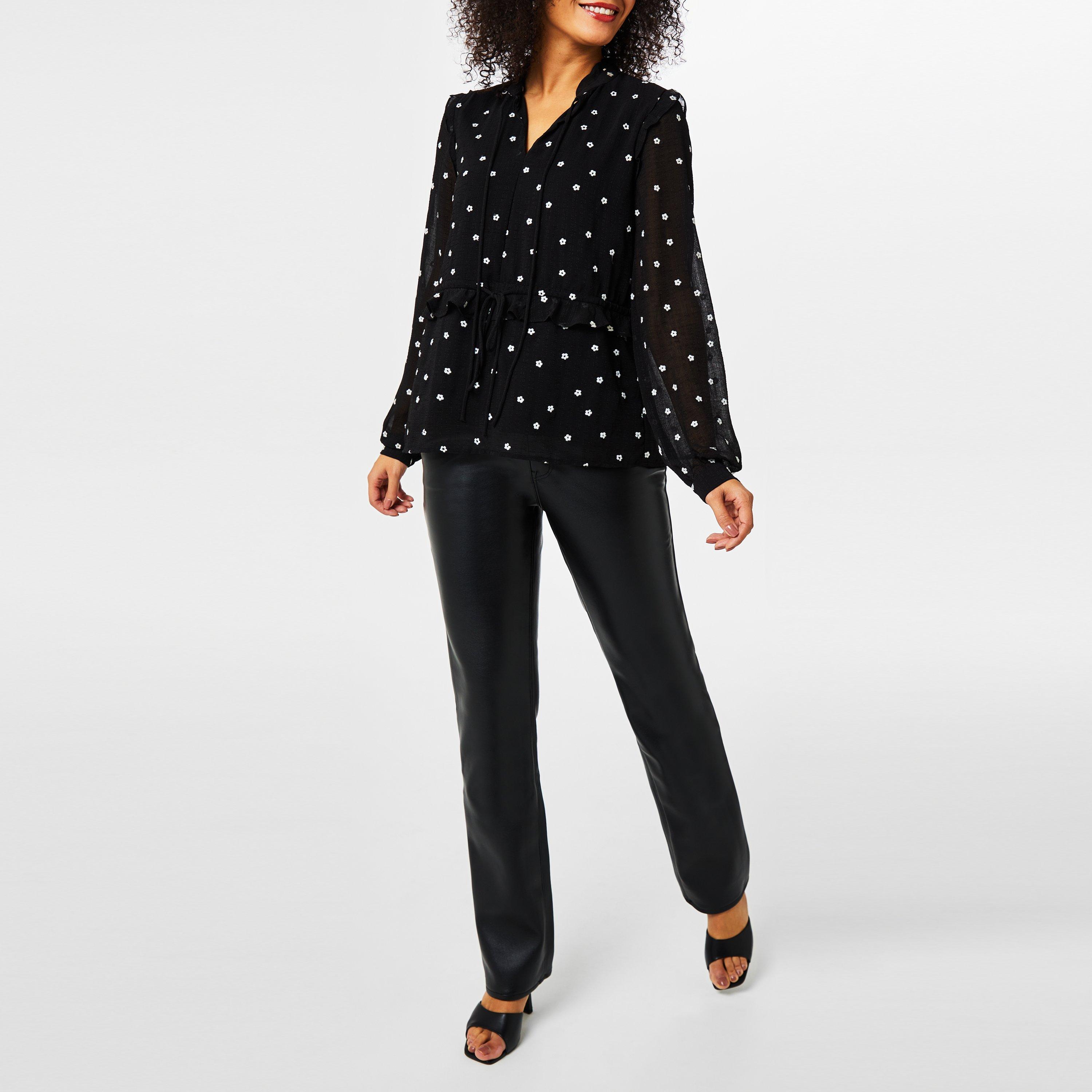 Zwarte Details - Vila - Women's Siffa Long-Sleeve Blouse - 2