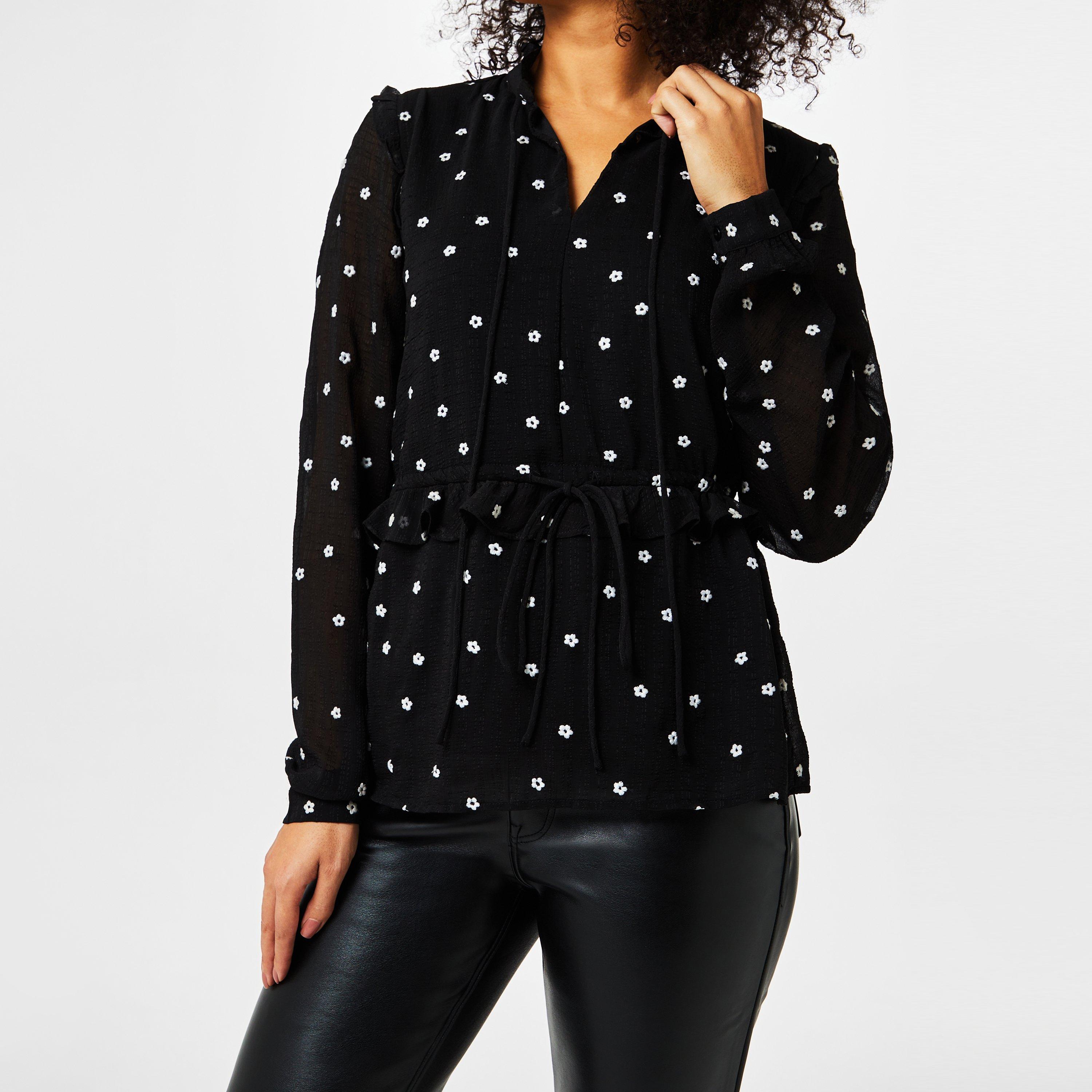 Zwarte Details - Vila - Women's Siffa Long-Sleeve Blouse - 4