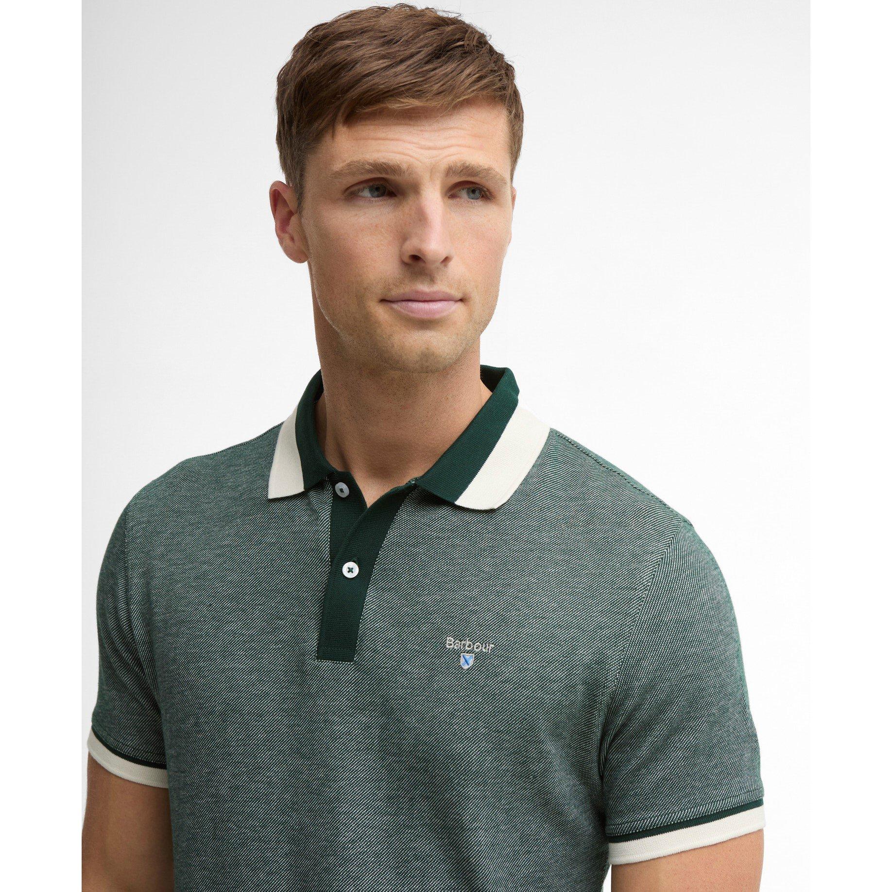 Seaweed GN73 - Barbour - Mens Helwith Polo Shirt - 3