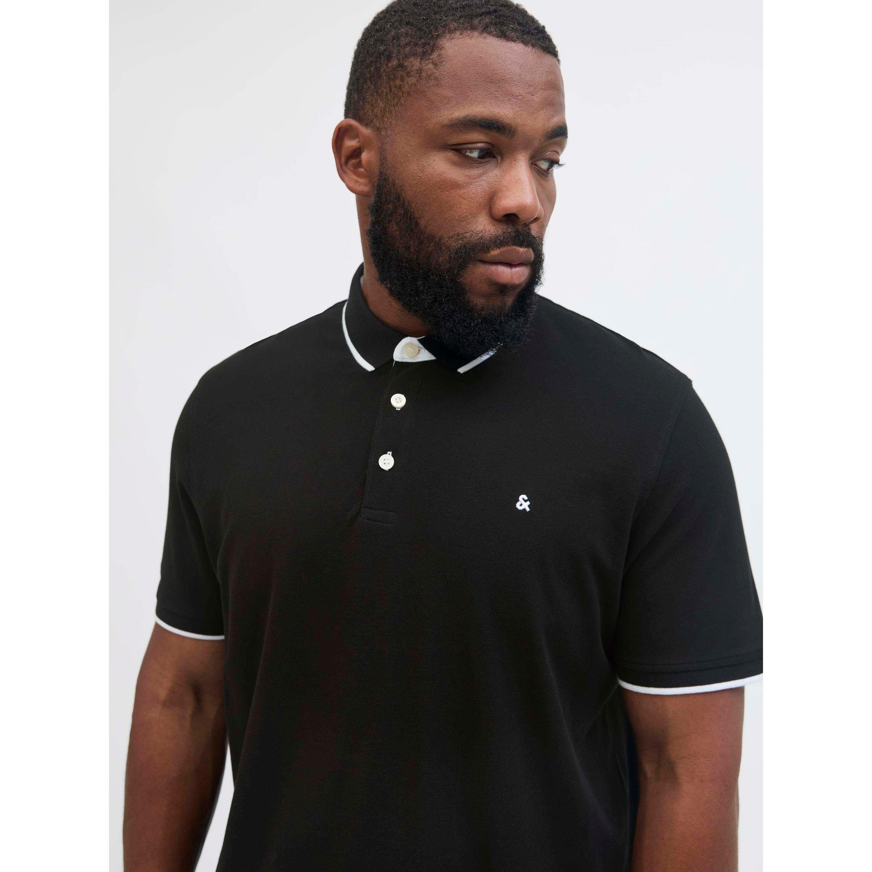 Zwart - Jack and Jones - Jack + Paulos Polo S Sn63 - 7