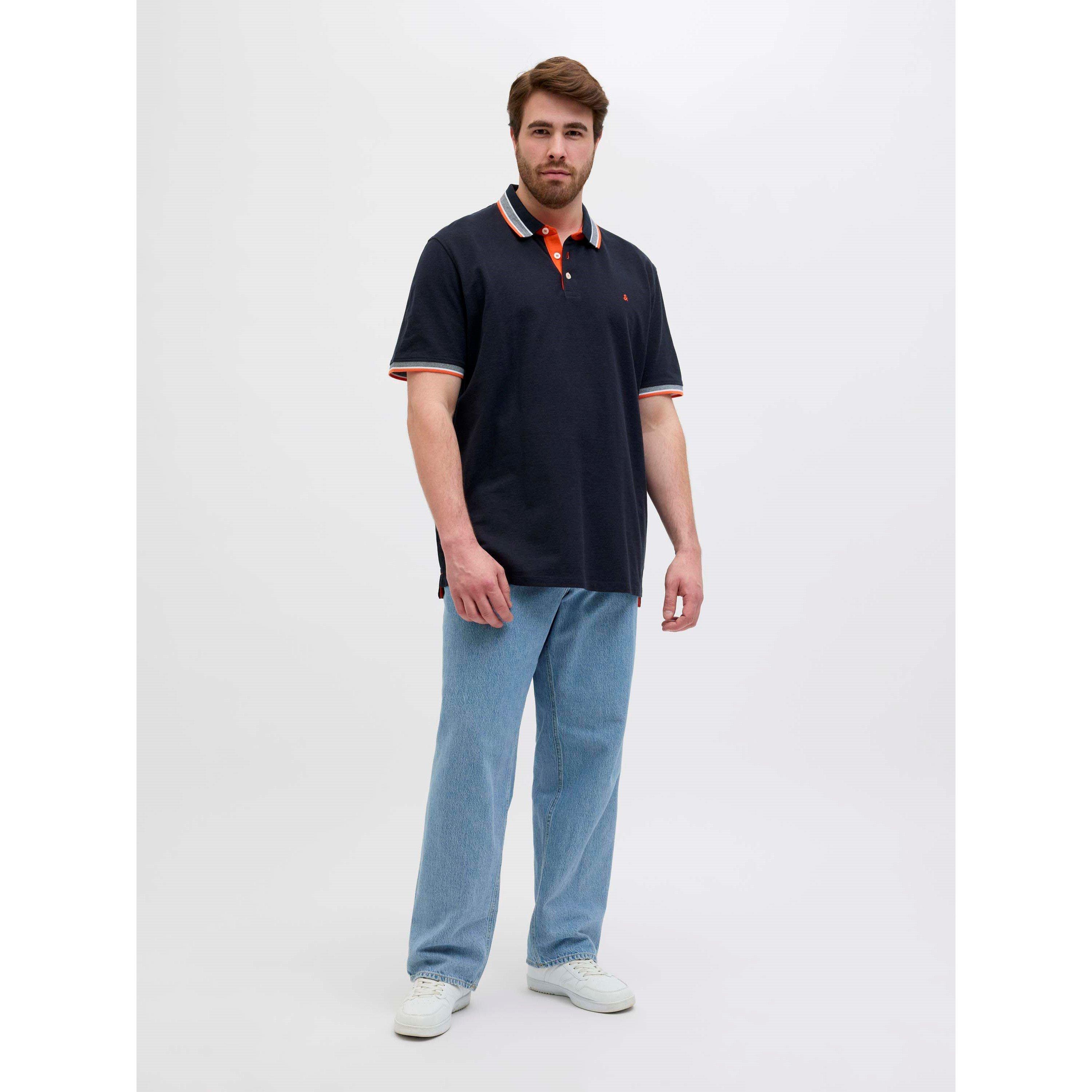 Black Navy - Jack and Jones - Men's Paulos Short Sleeve Polo Shirt - 2