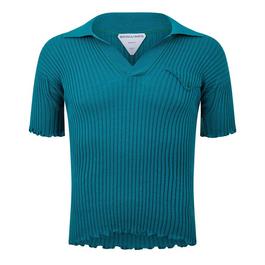 Bottega Veneta BV Ribbed Polo Sn99