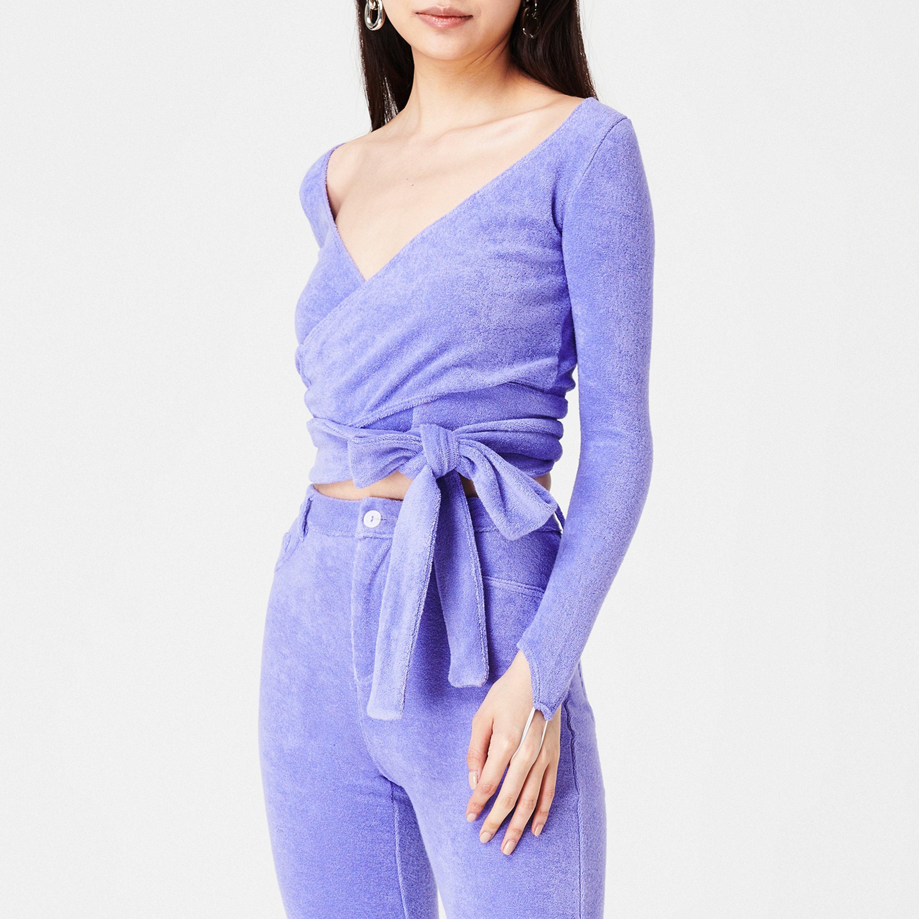 Iris - Maisie Wilen - Dramady Wrap Around Top - 1