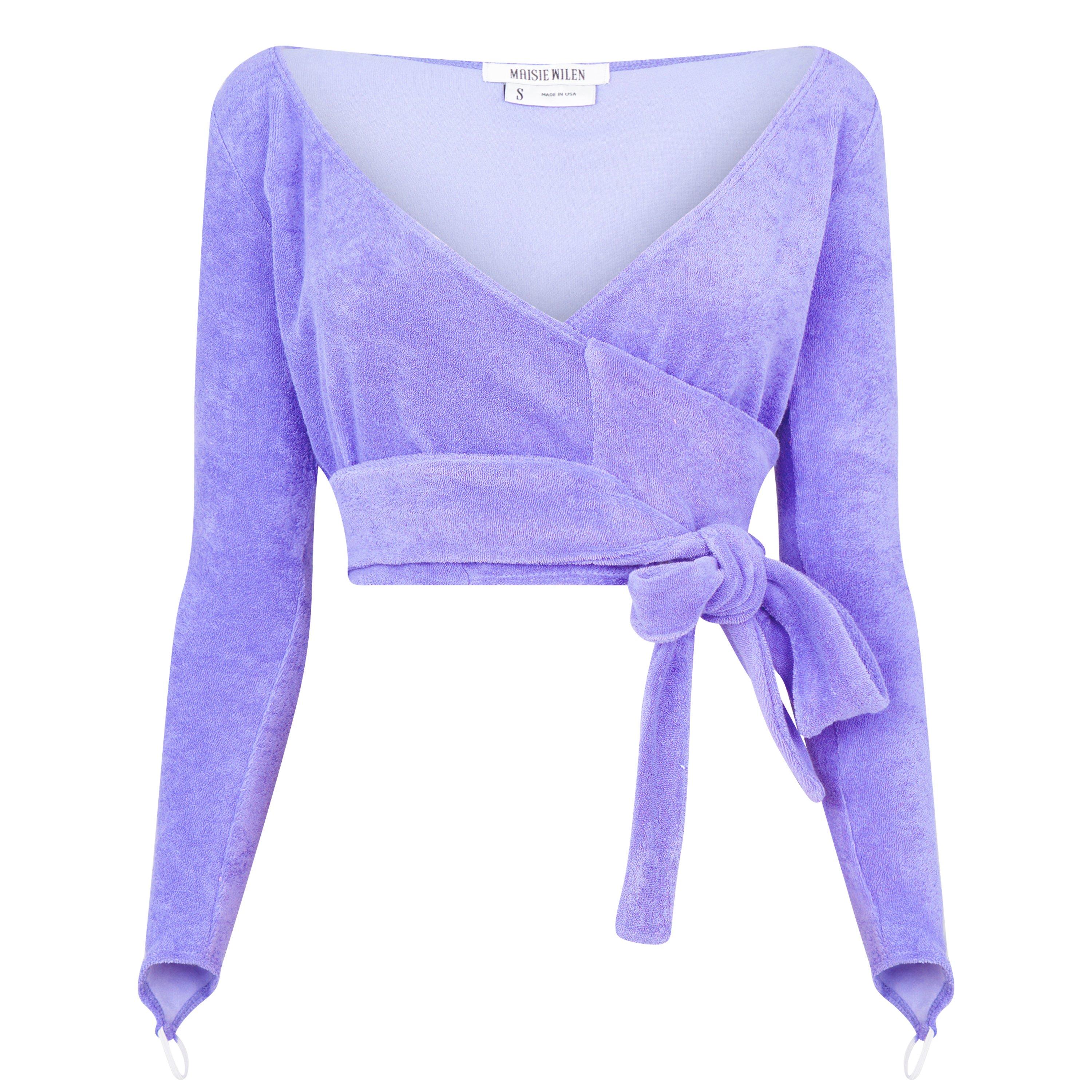 Iris - Maisie Wilen - Dramady Wrap Around Top - 5