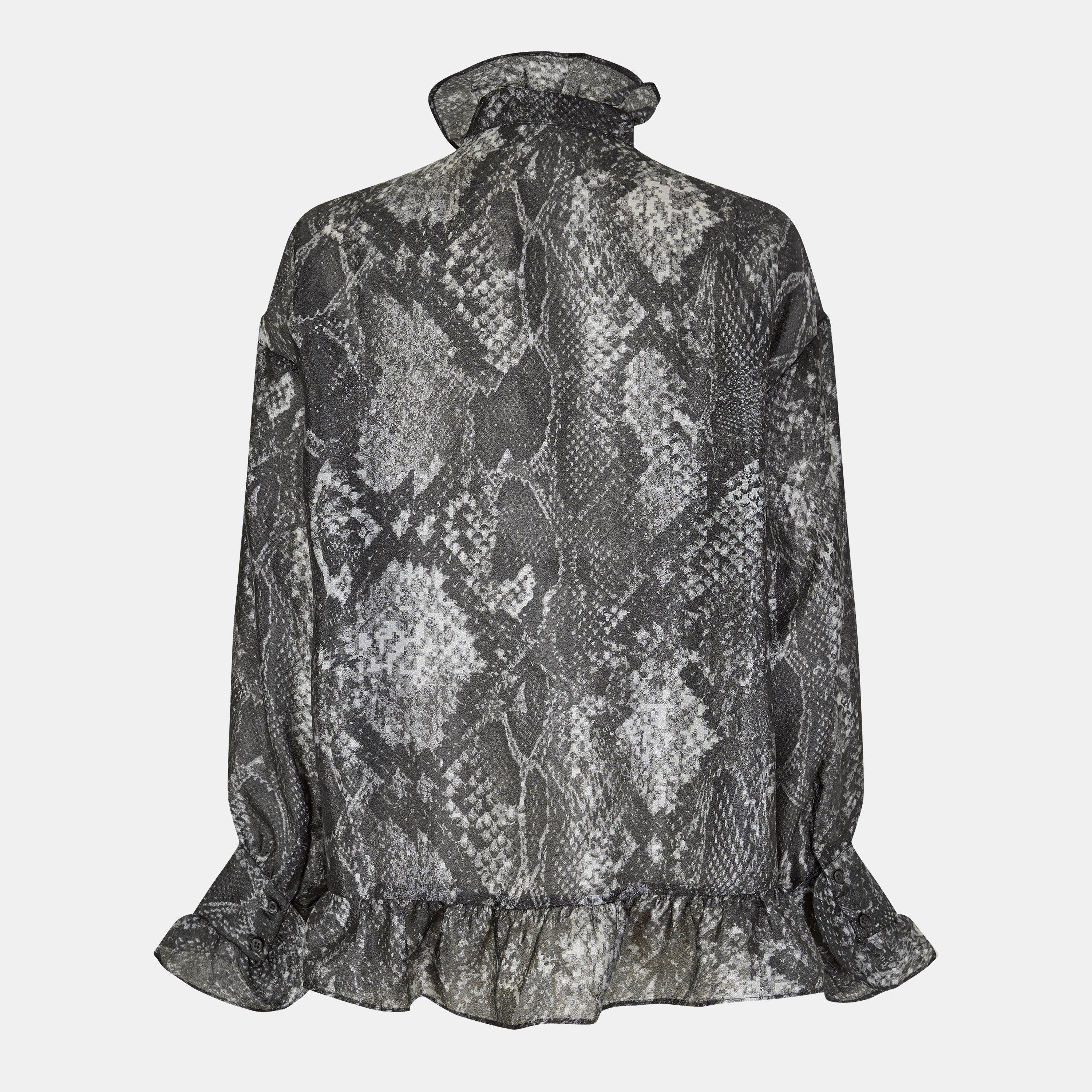 Black - Vero Moda - Women's Willa Long-Sleeve Blouse - 2