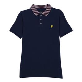 Lyle and Scott Andrew Mc Allister polo brode plymouth bleu