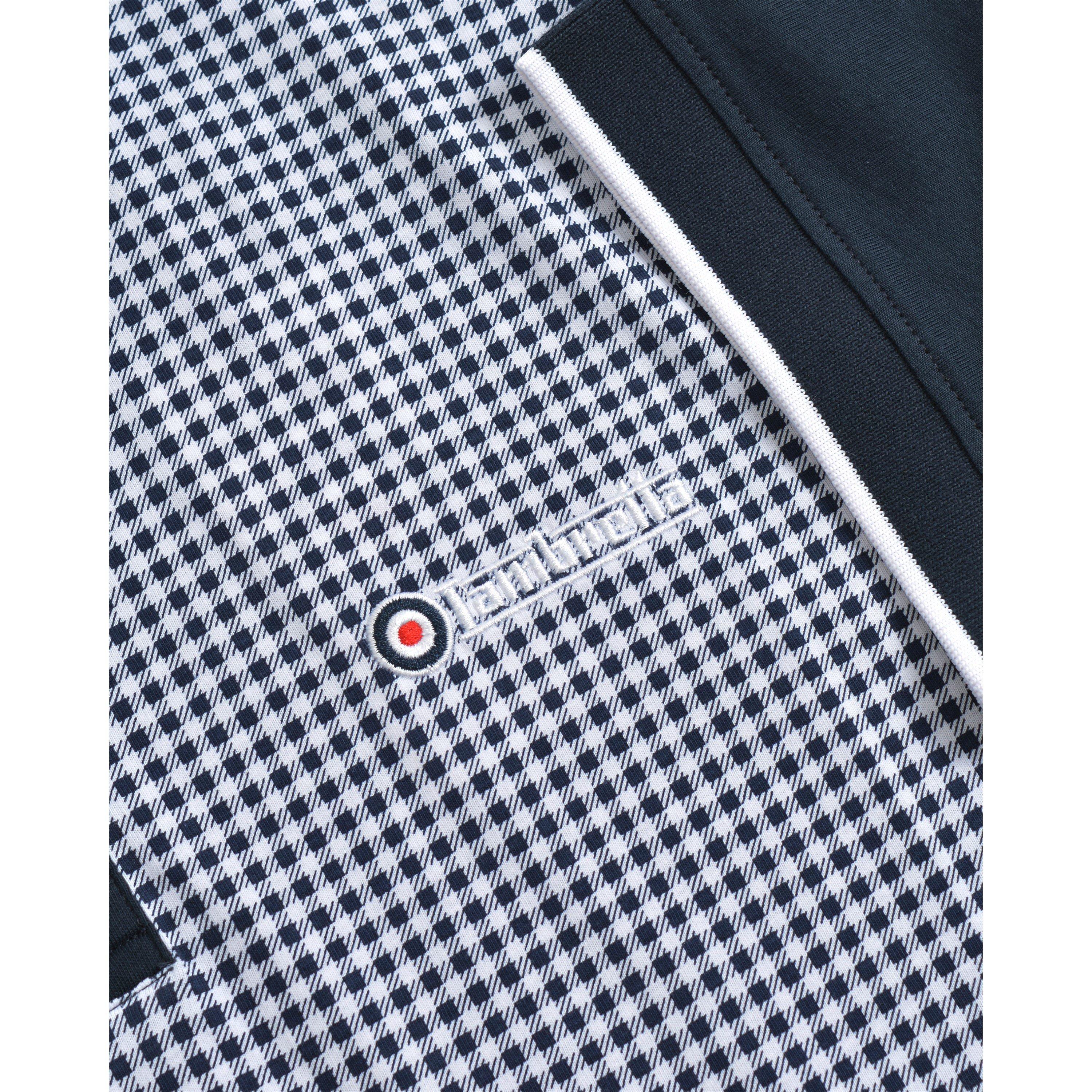 Navy - Lambretta - Men's Short Sleeve Polo Shirt - 4