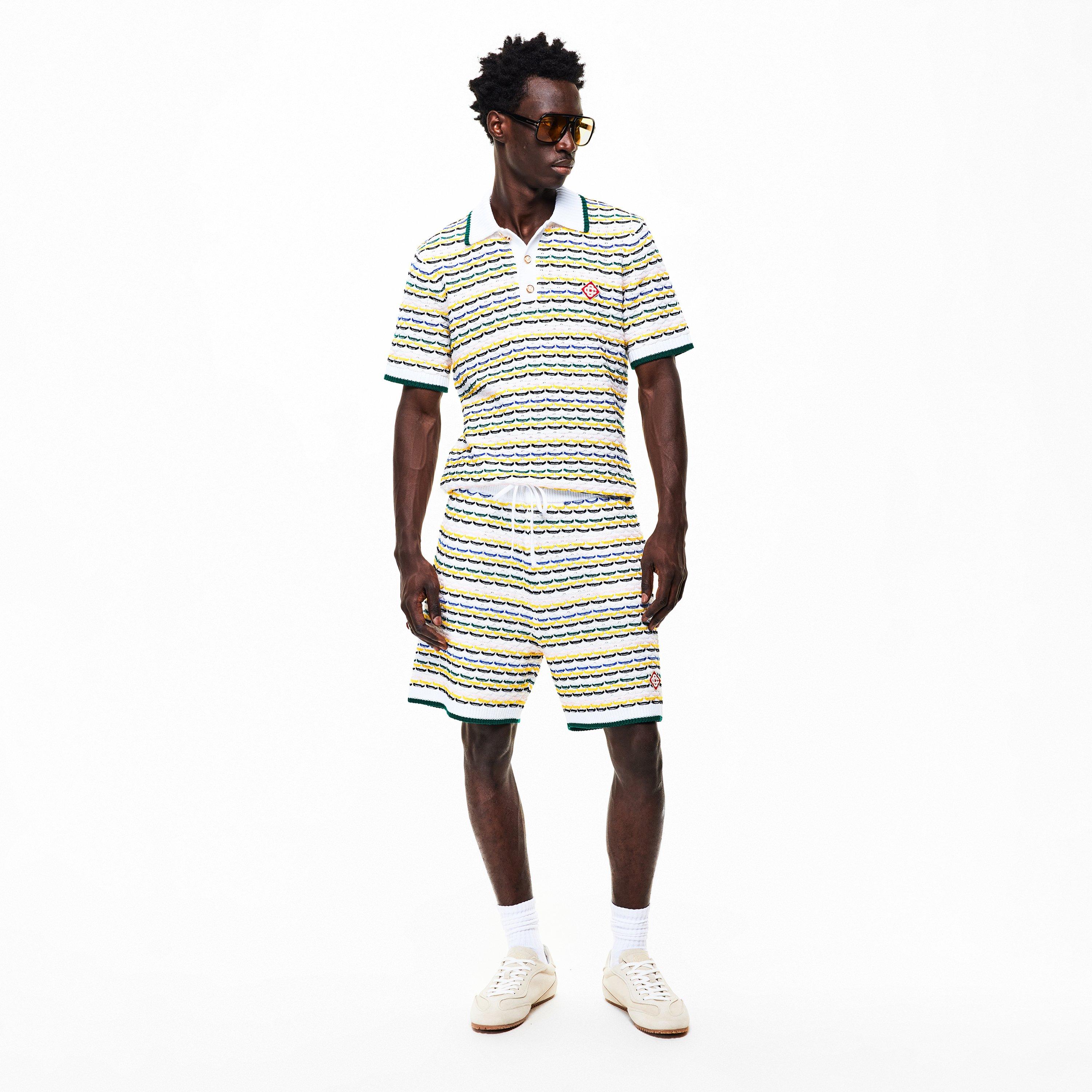 Yellow - Casablanca - Men's Short Sleeve Polo Shirt - 6