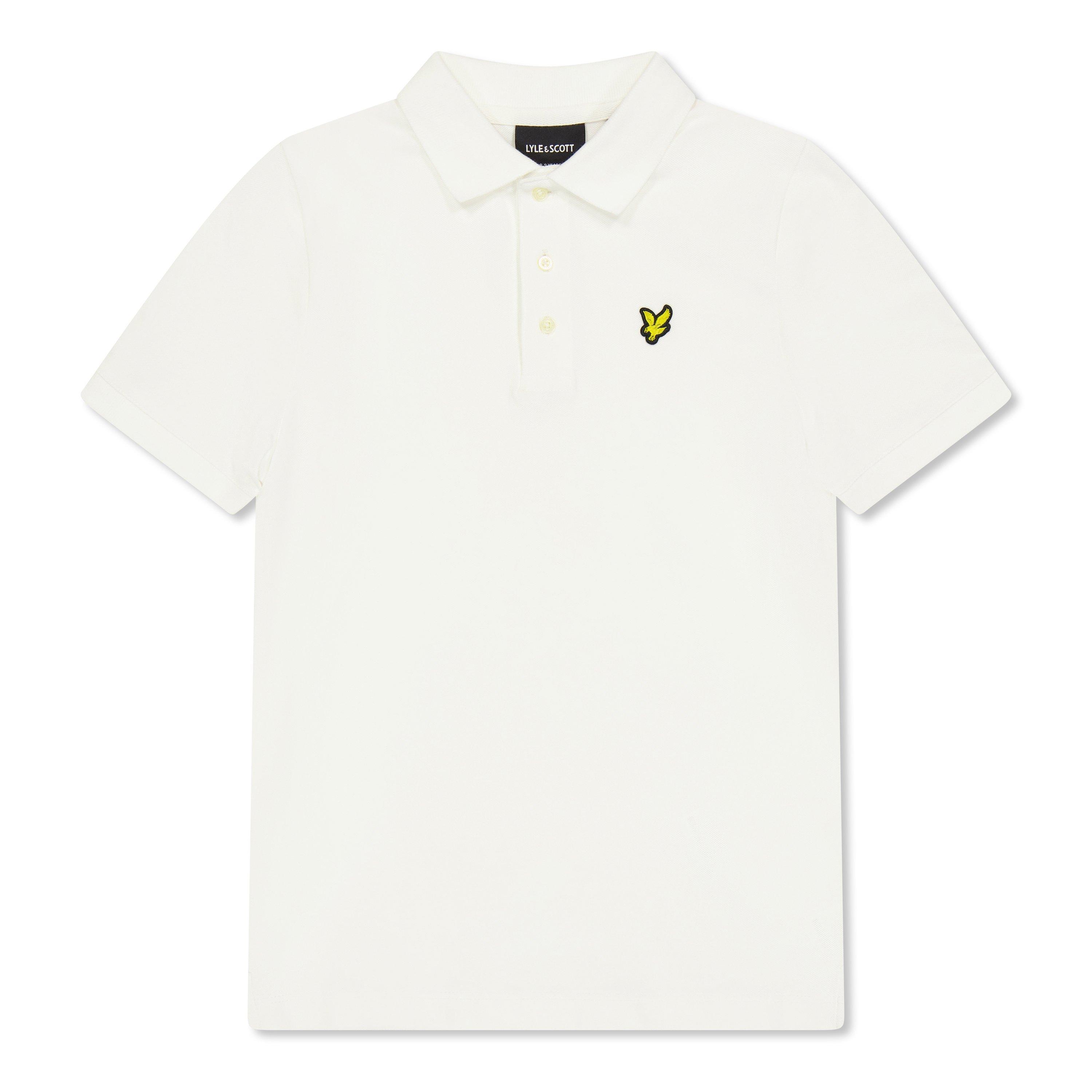 White 626 - Lyle and Scott - Kids' Short Sleeve Polo Shirt - 1