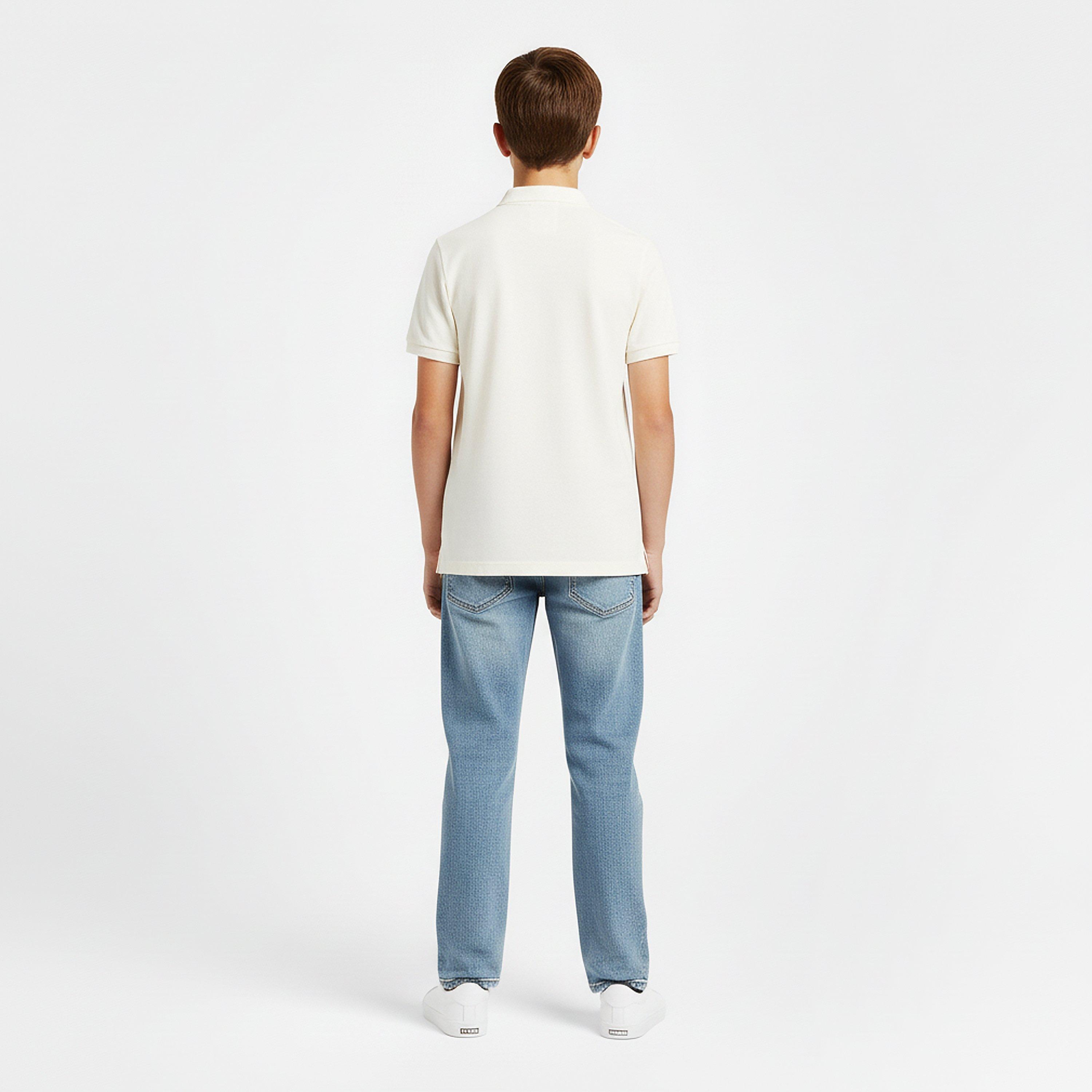 White 626 - Lyle and Scott - Kids' Short Sleeve Polo Shirt - 4