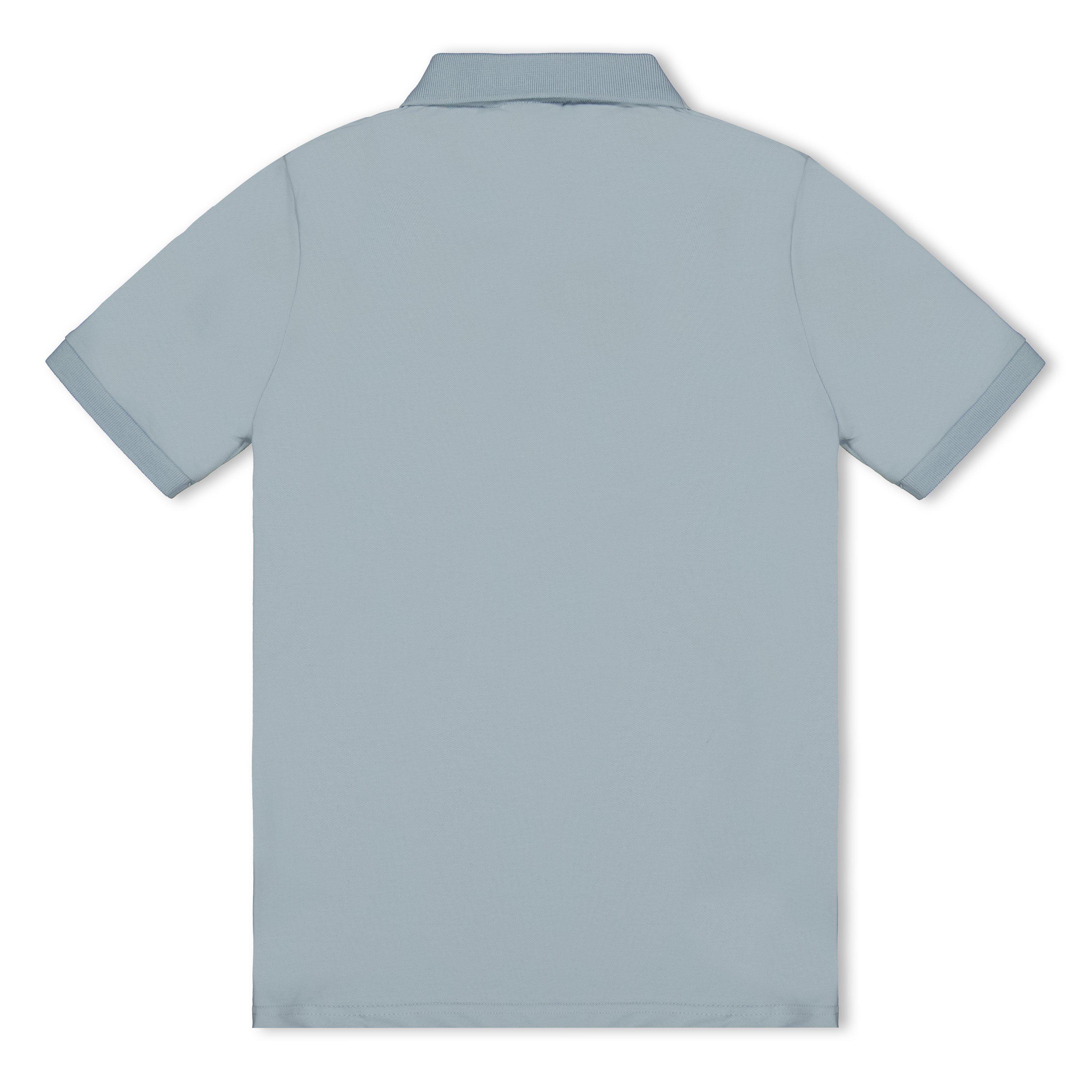 Opal Blue W596 - Lyle and Scott - Kids' Short Sleeve Polo Shirt - 2