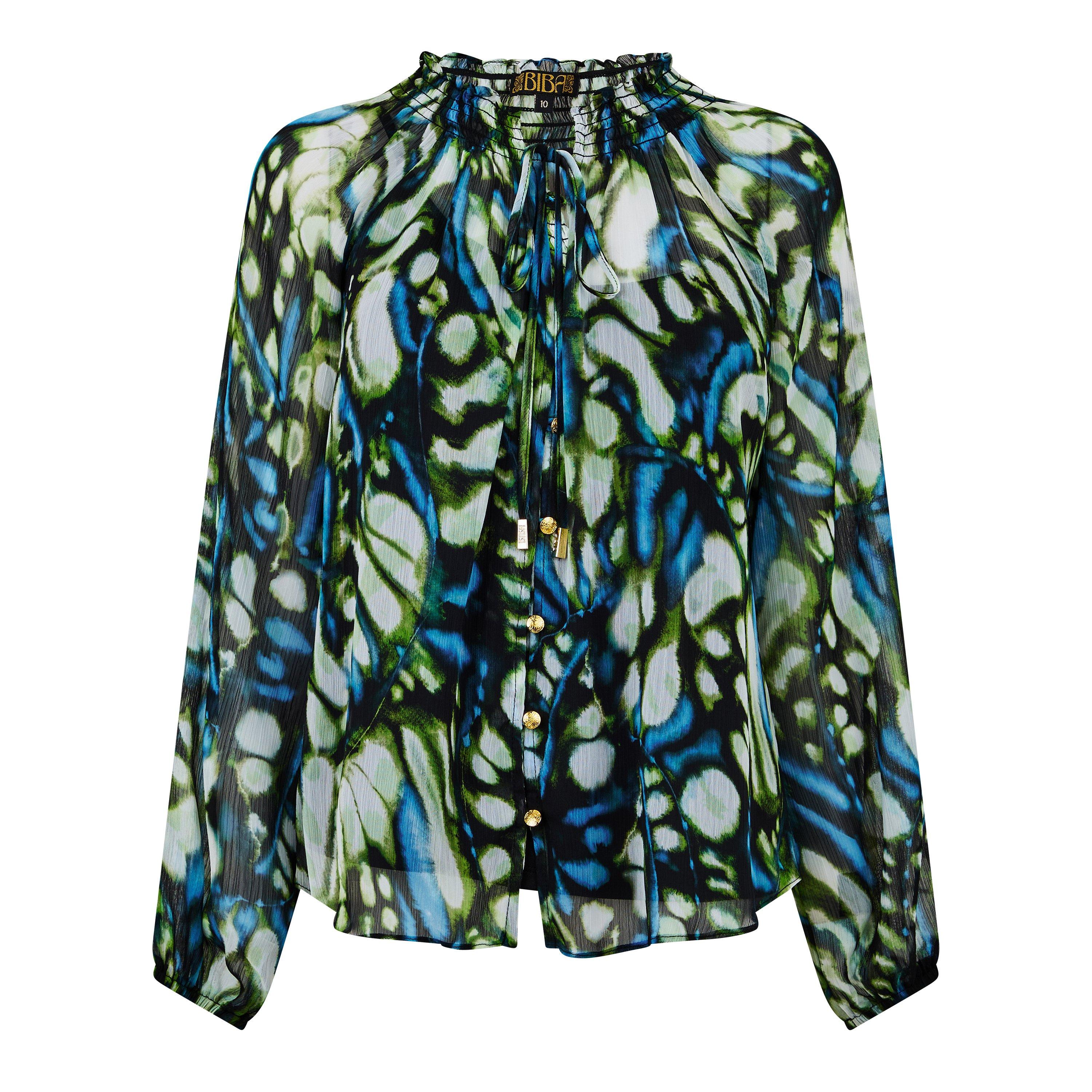 Butterfly - Biba - Sheered Top - 1