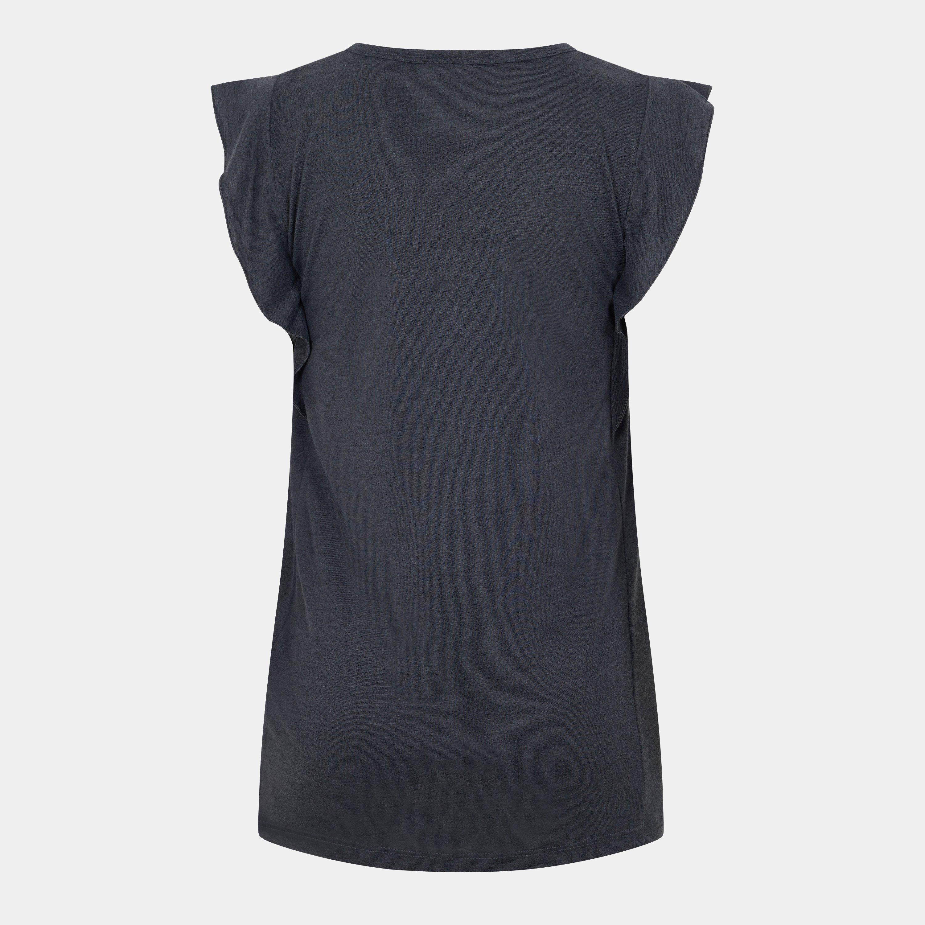 Dark Grey Mel - Mamalicious - Mama Mat Long-Sleeve Blouse - 2