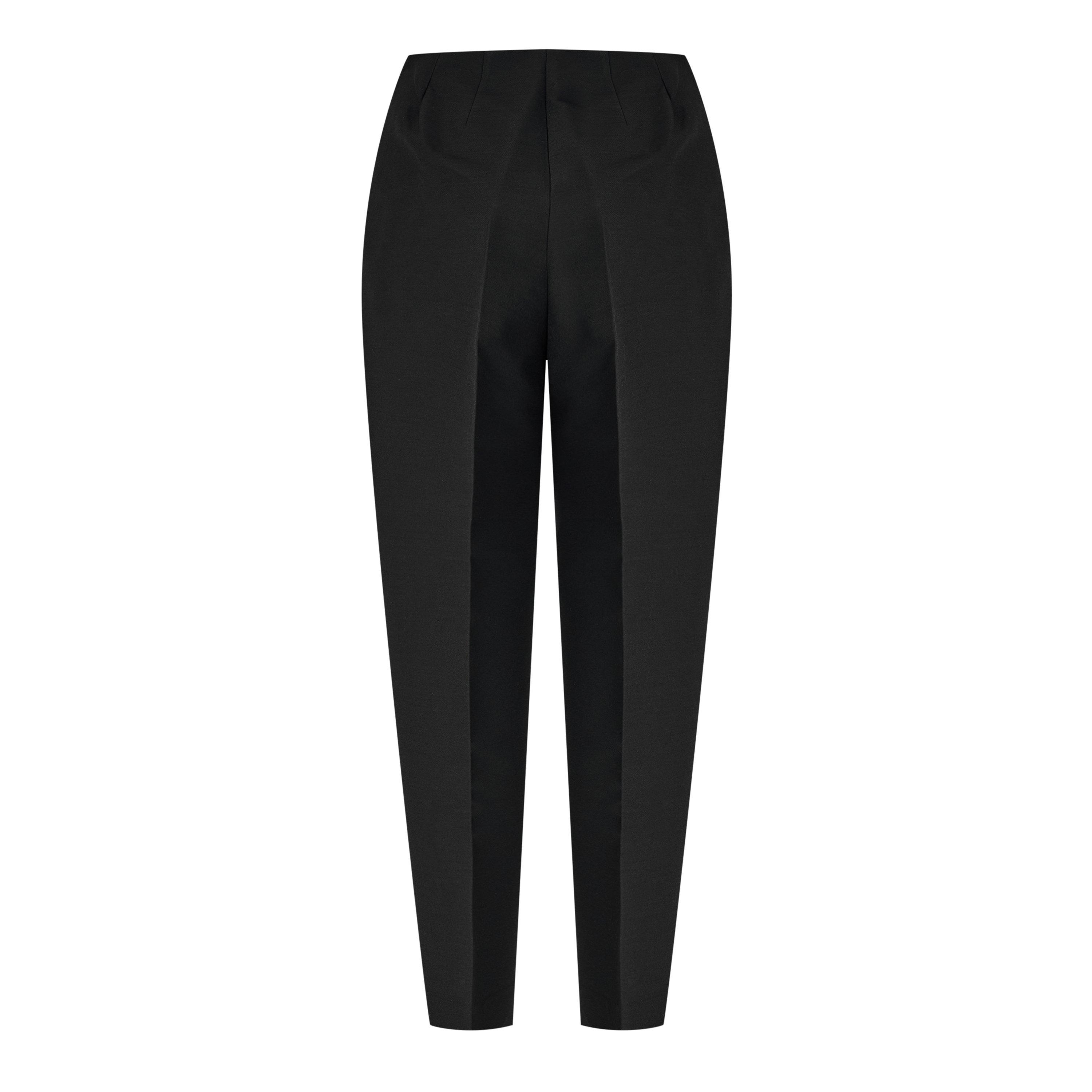 Nero - Bottega Veneta - Women's Straight Leg Trousers - 2