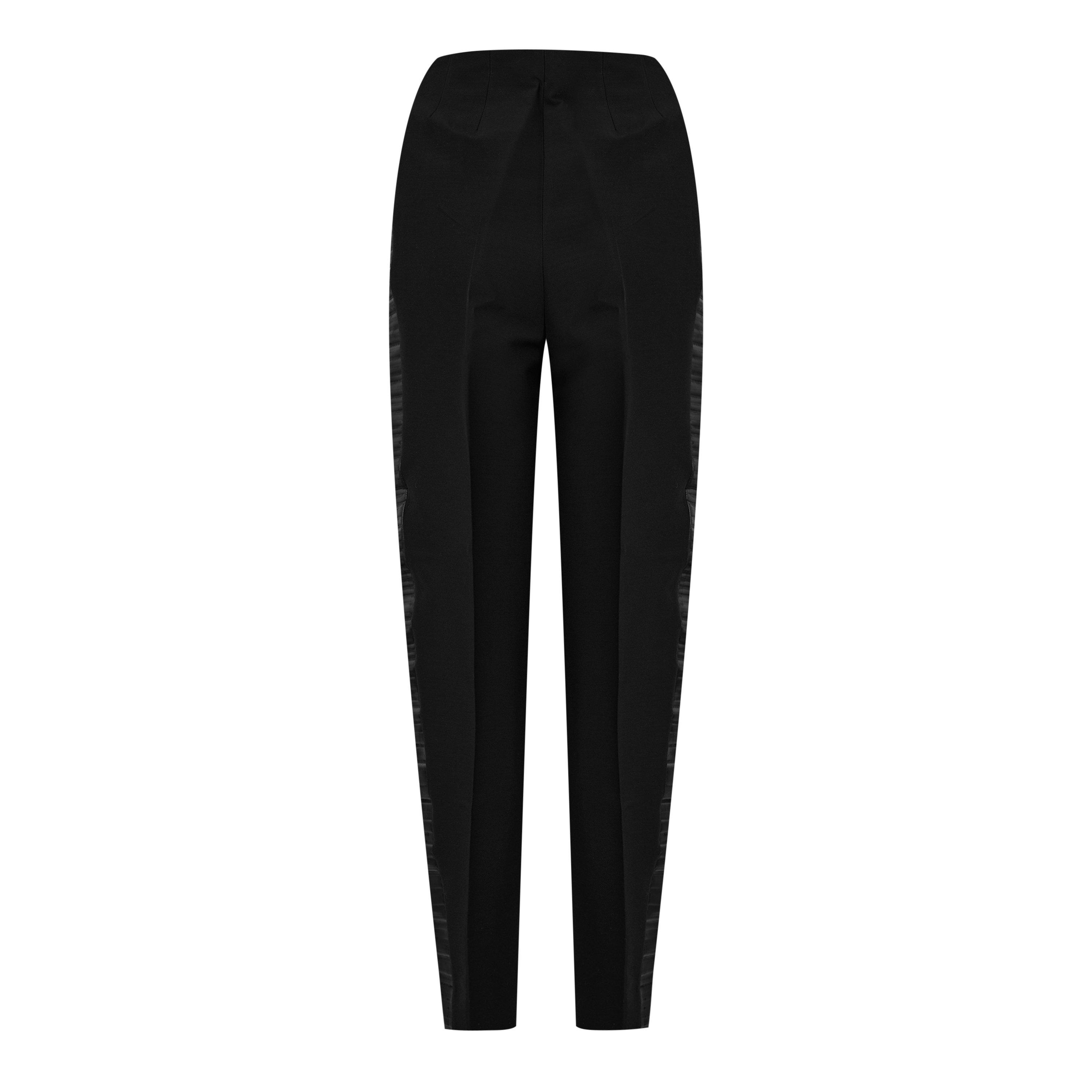 Nero - Bottega Veneta - Women's Straight Trousers - 2