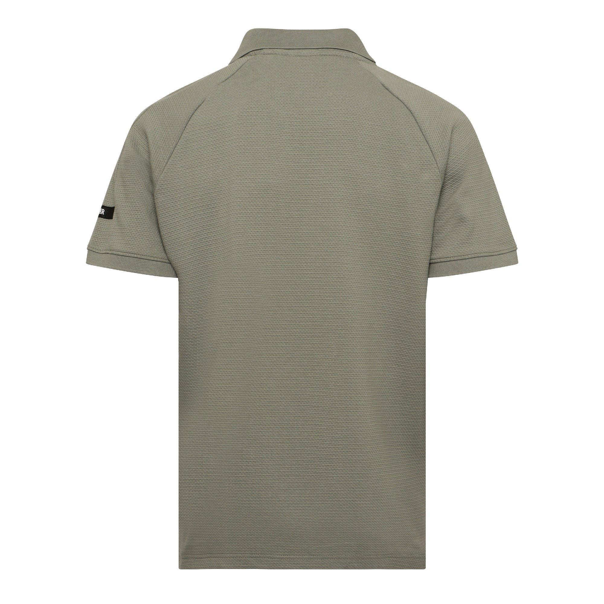 Olive - Duck and Cover - Men's Topfield Short Sleeve Polo Shirt - 2