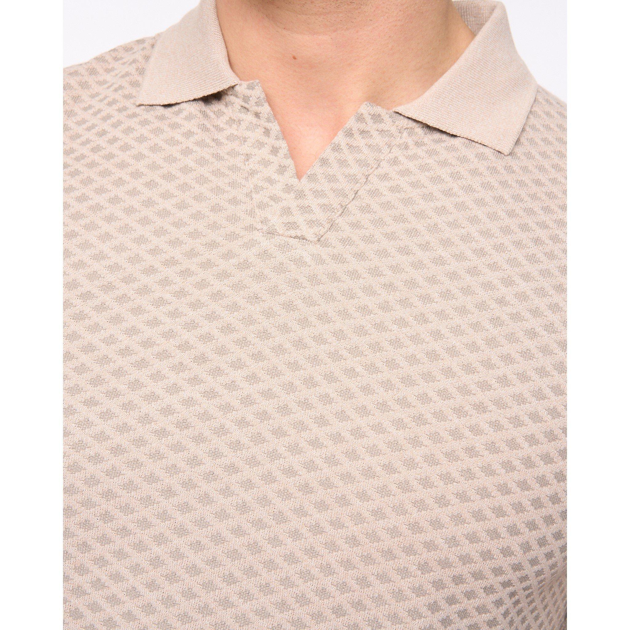 Stone - Duck and Cover - Men's Morwin Short Sleeve Polo Shirt - 4