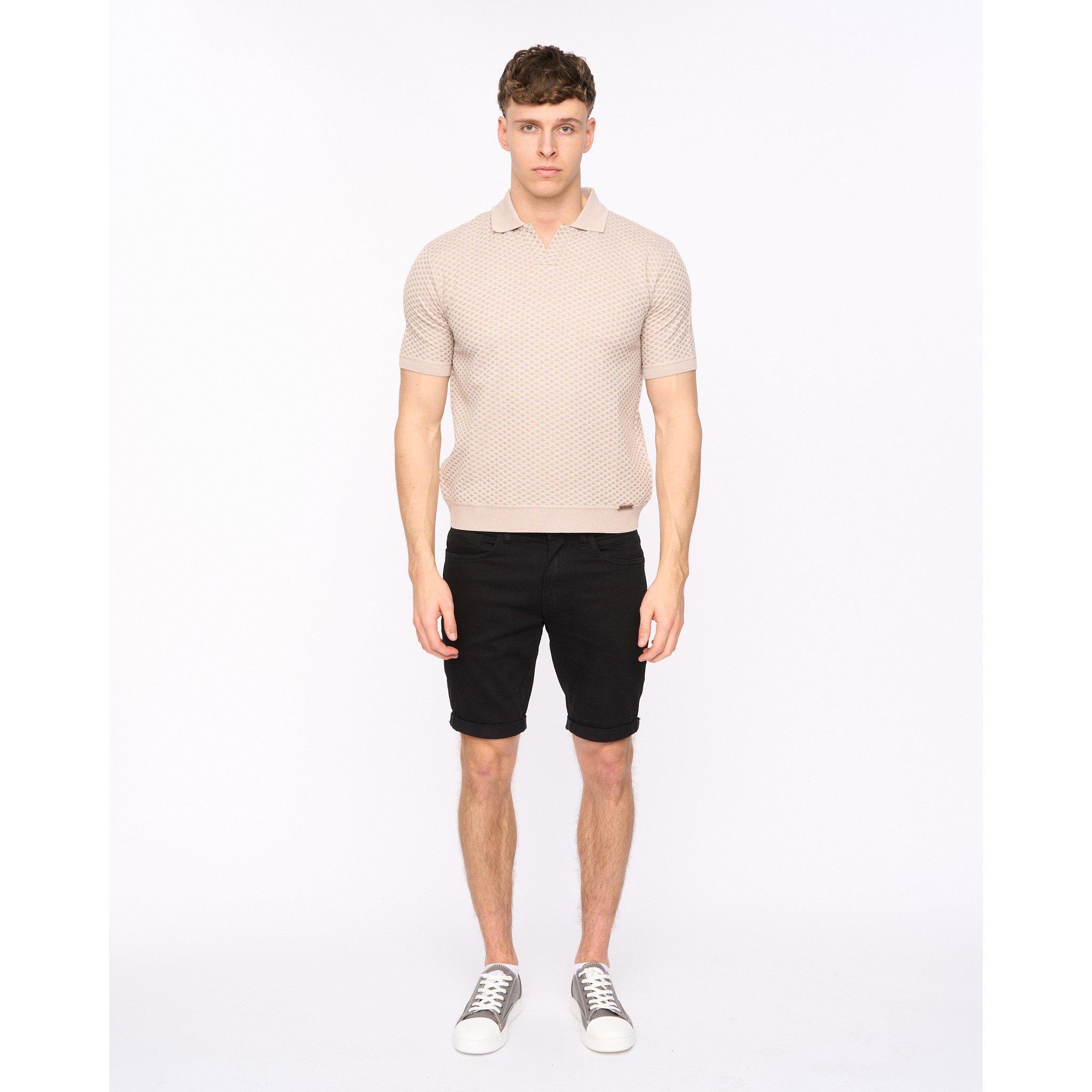Stone - Duck and Cover - Men's Morwin Short Sleeve Polo Shirt - 6
