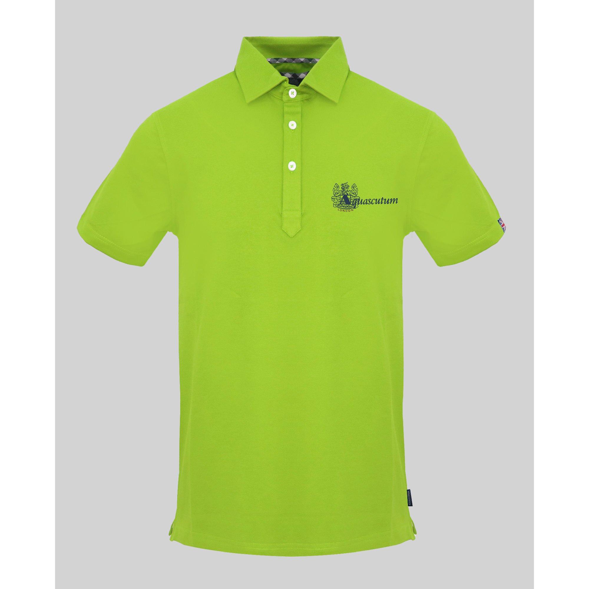 Lime - Aquascutum - Men's Polo Short Sleeve Polo Shirt - 1
