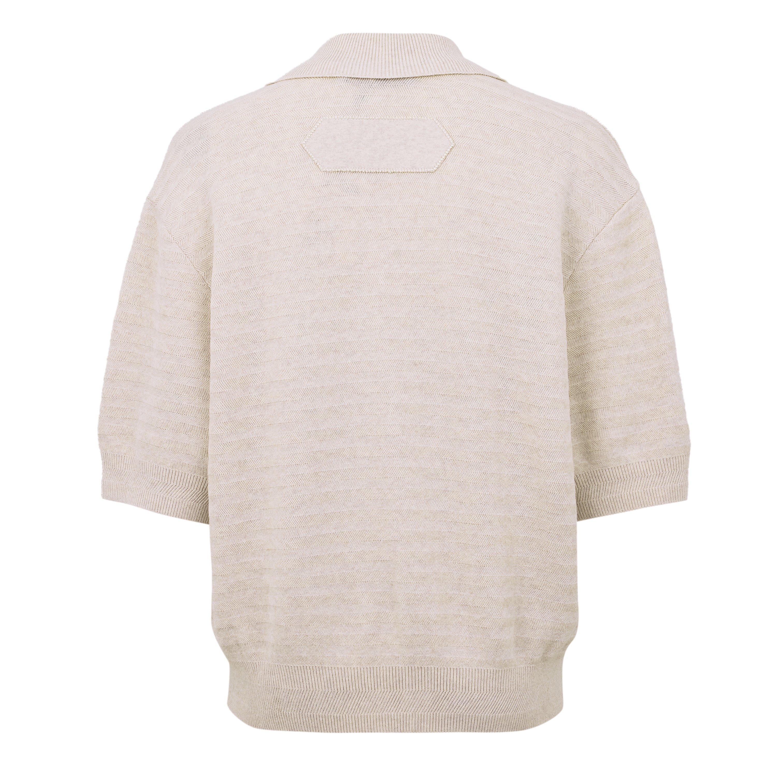 Beige - Jacquemus - Jacq Knit Polo Sn62 - 2