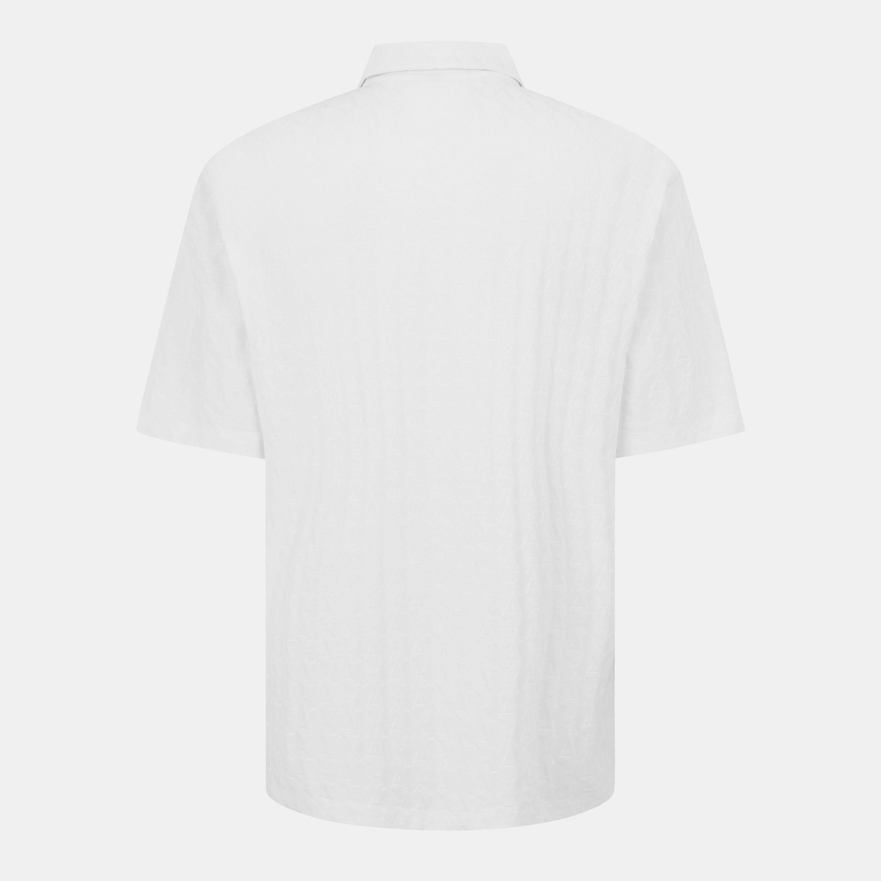 Off White - Armani Exchange - Men's Short-Sleeve Polo Shirt - 2