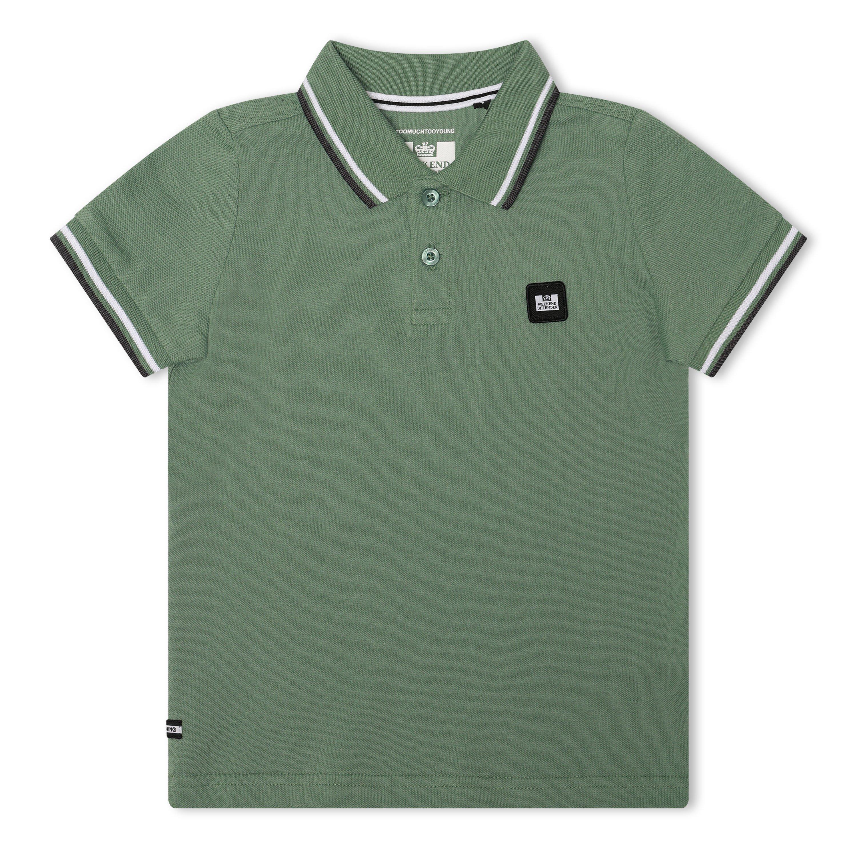Kids' Amorite Tipped Short Sleeve Polo Shirt
