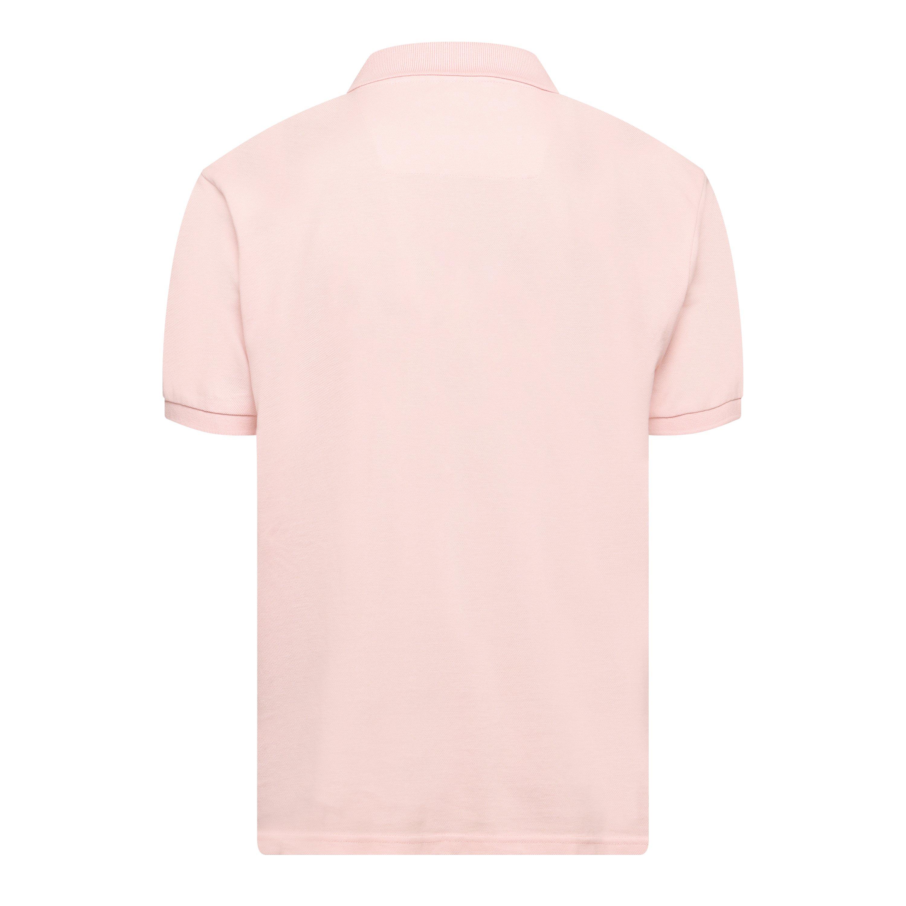 Pale Blush - Weekend Offender - Men's Barnum Short-Sleeve Polo Shirt - 2