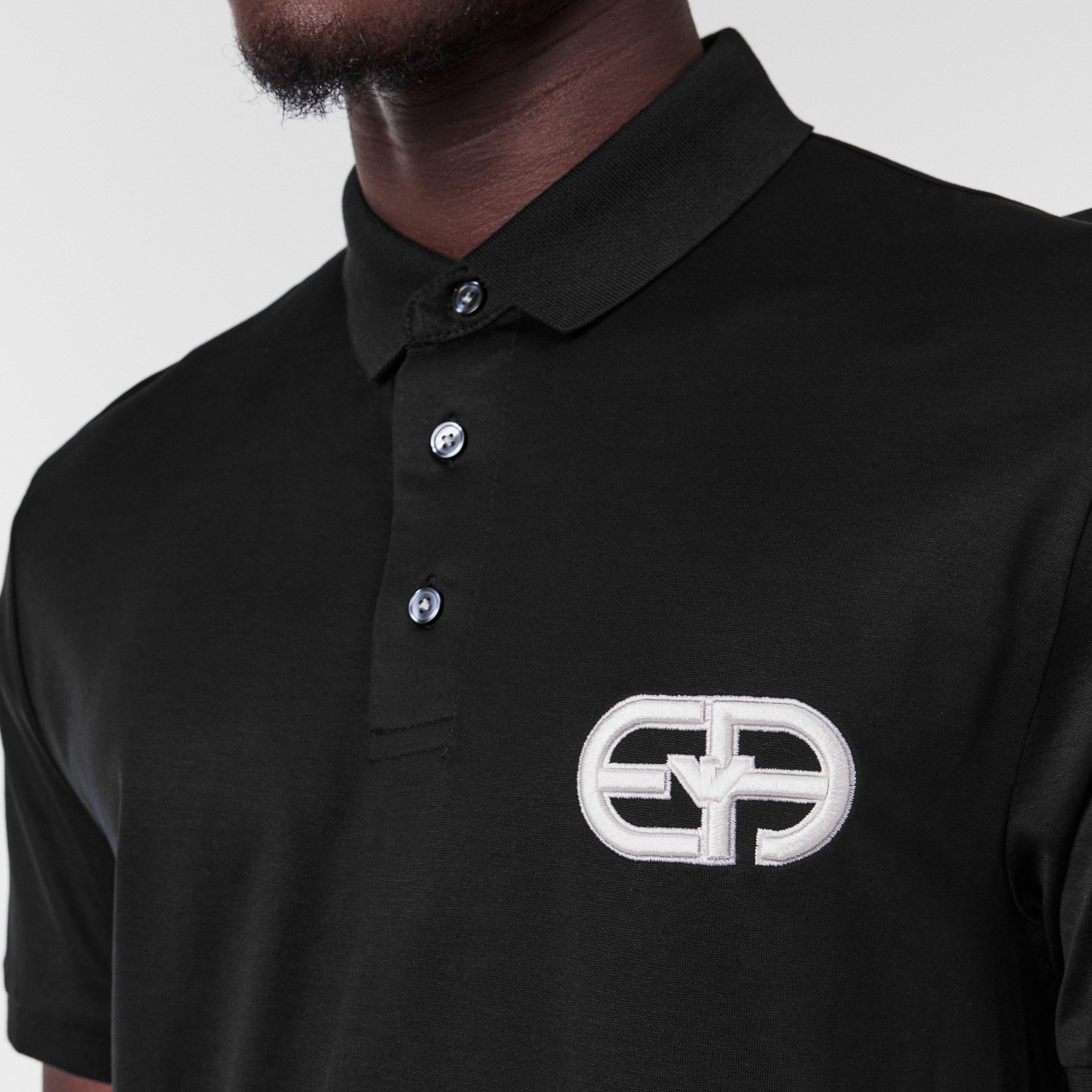 Black Beauty - Emporio Armani - Men's Short-Sleeve Polo Shirt - 5