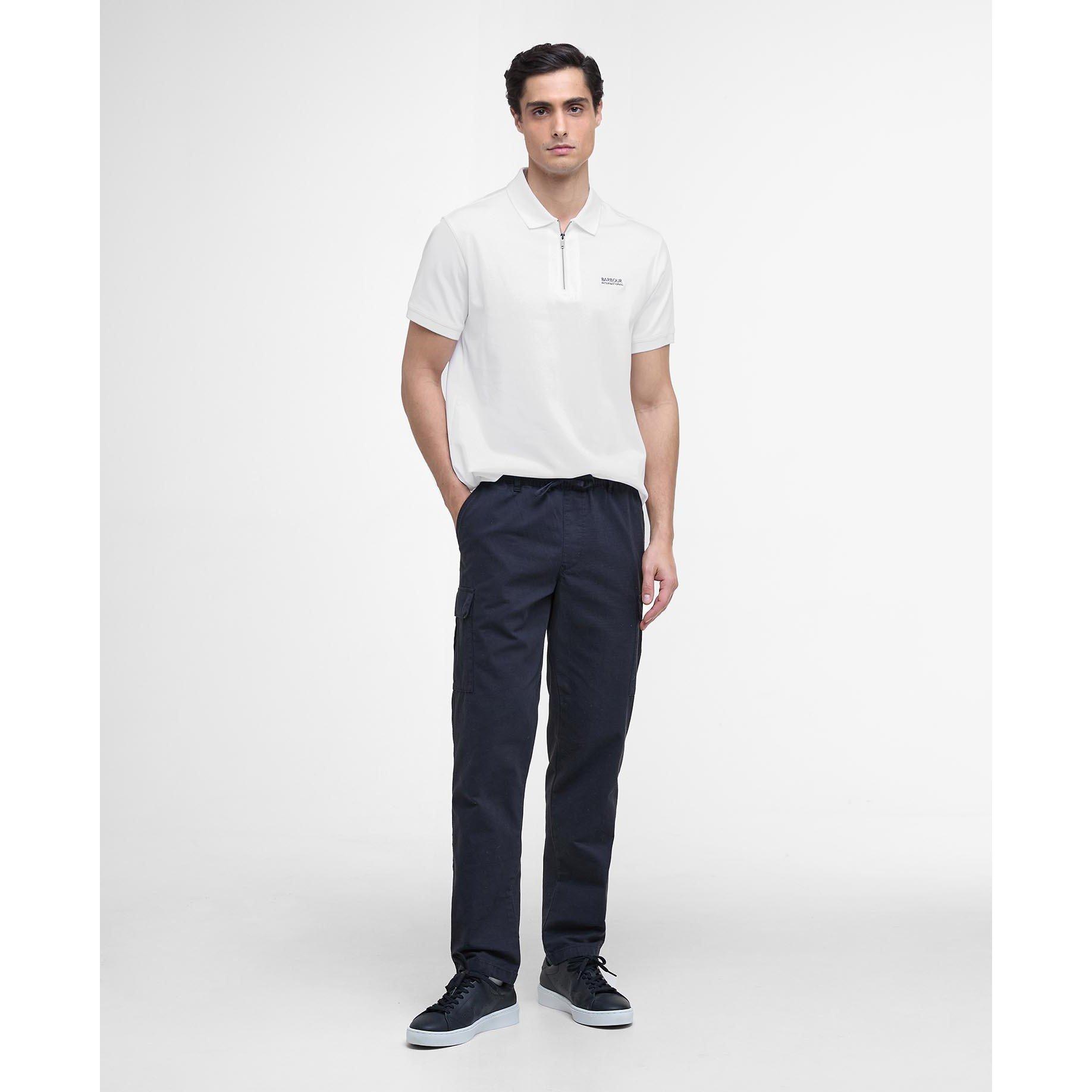 White WH32 - Barbour International - Innes Polo Shirt - 6