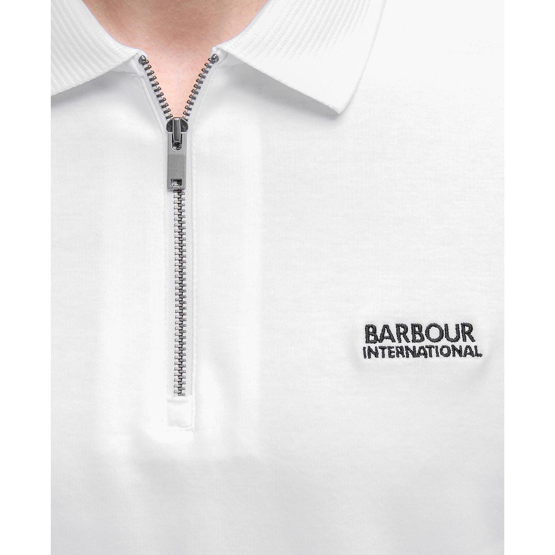White WH32 - Barbour International - Innes Polo Shirt - 5