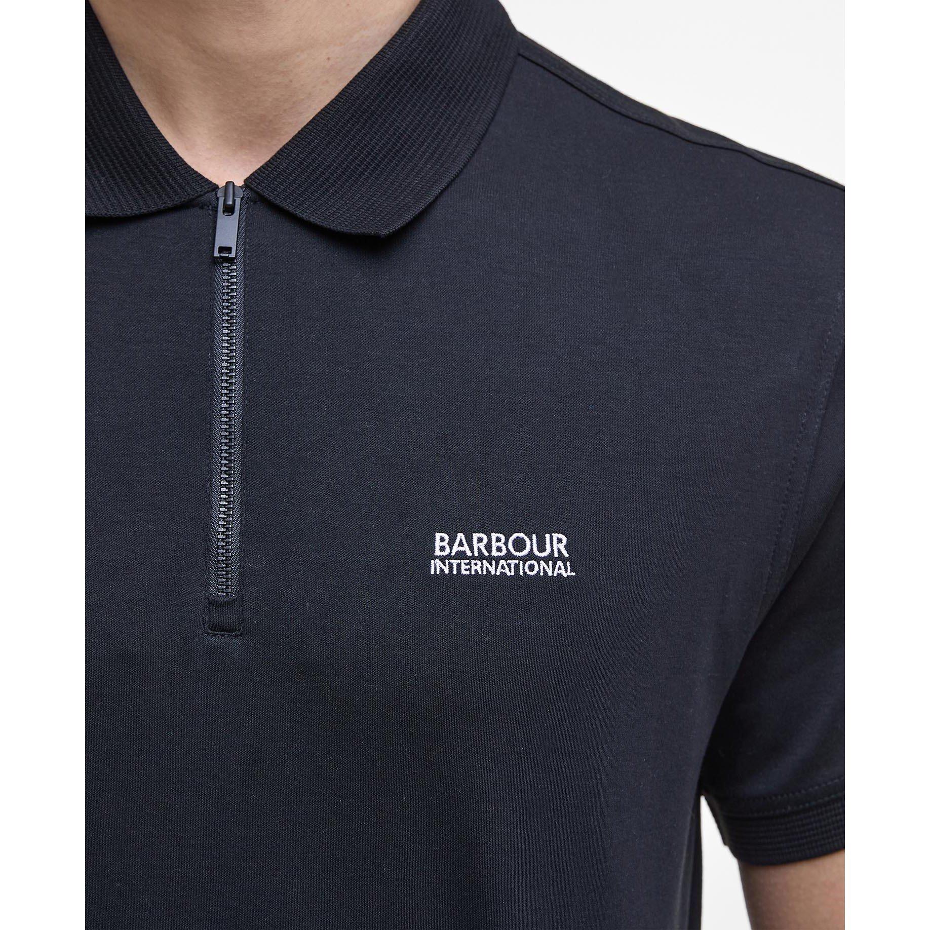 Black BK11 - Barbour International - Innes Polo Shirt - 5