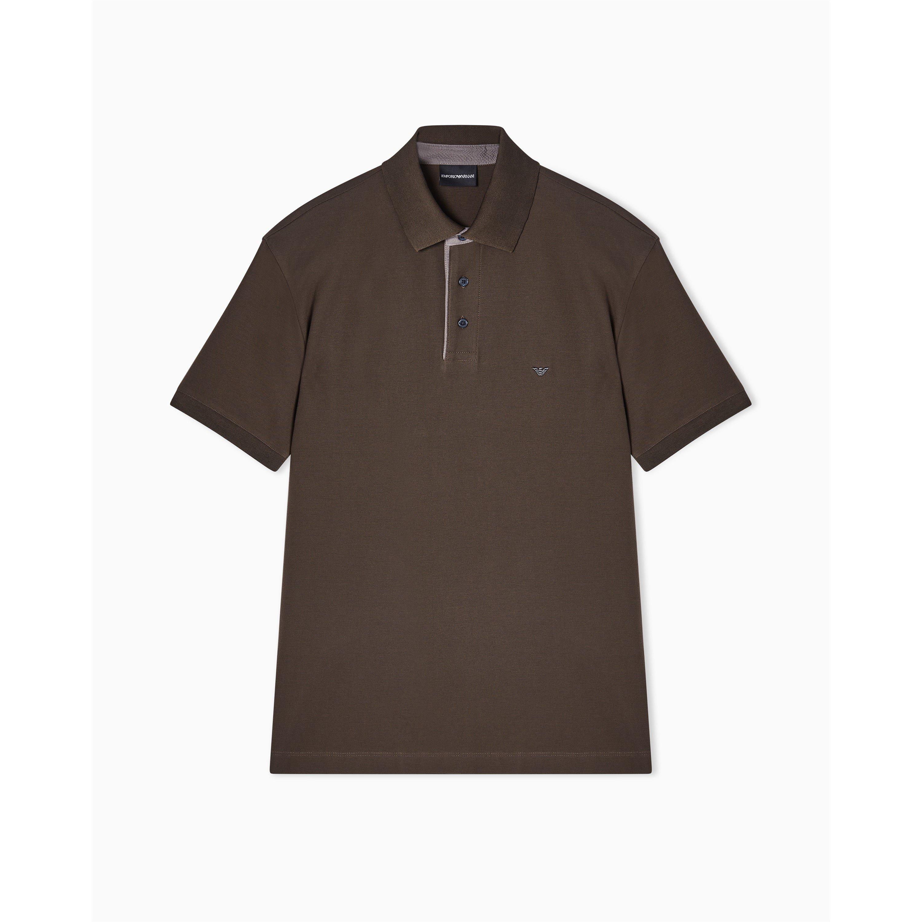 Emporio Armani POLO SHIRT - Mud Brown - M