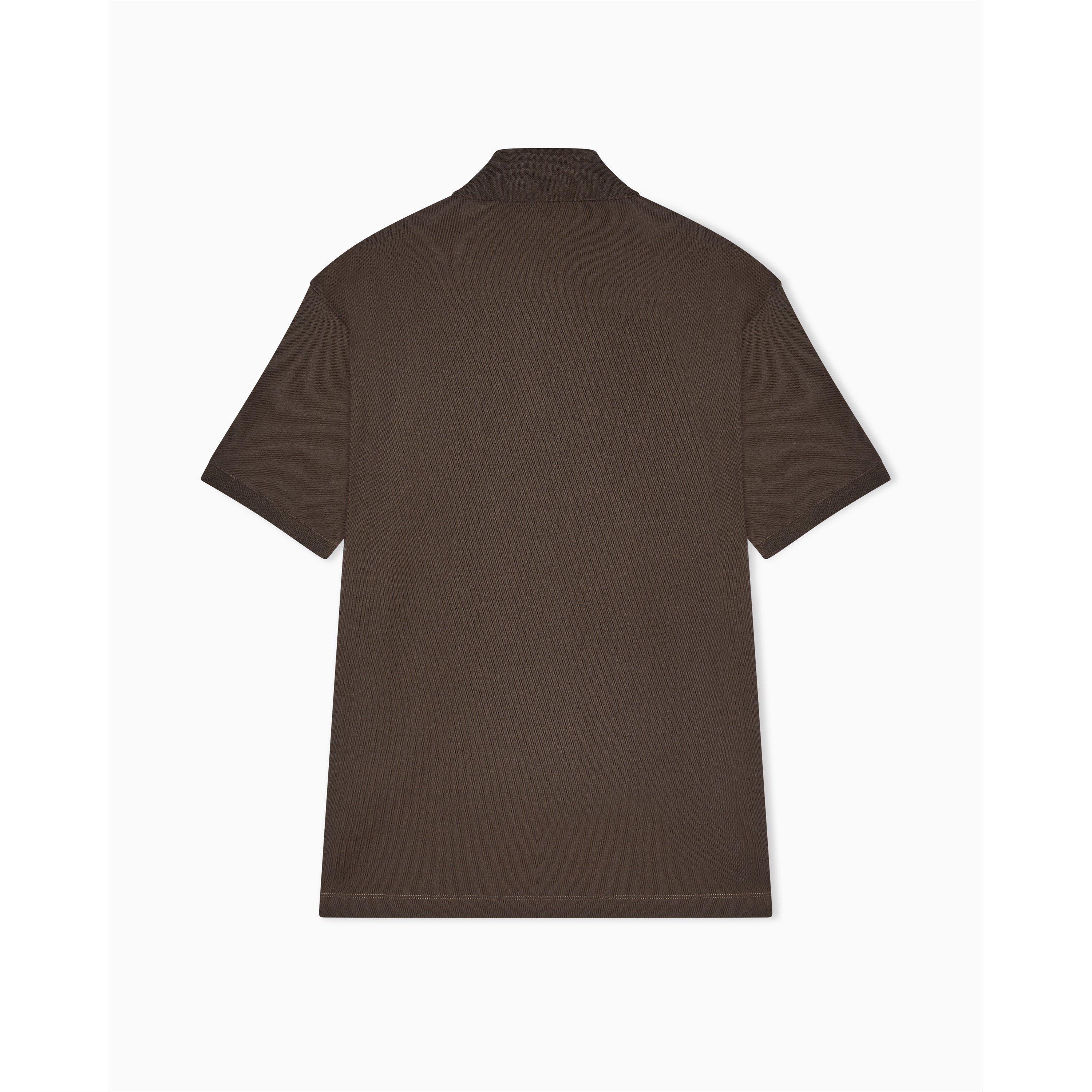 Mud Brown - Emporio Armani - POLO SHIRT - 2