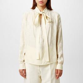 GIVENCHY Lavaliere Blouse
