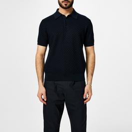 Brioni Trama Weave Polo Shirt