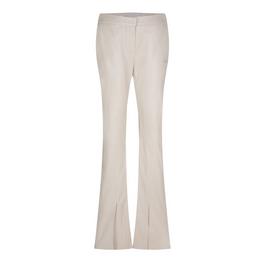 Off White Leather Pants Ld99