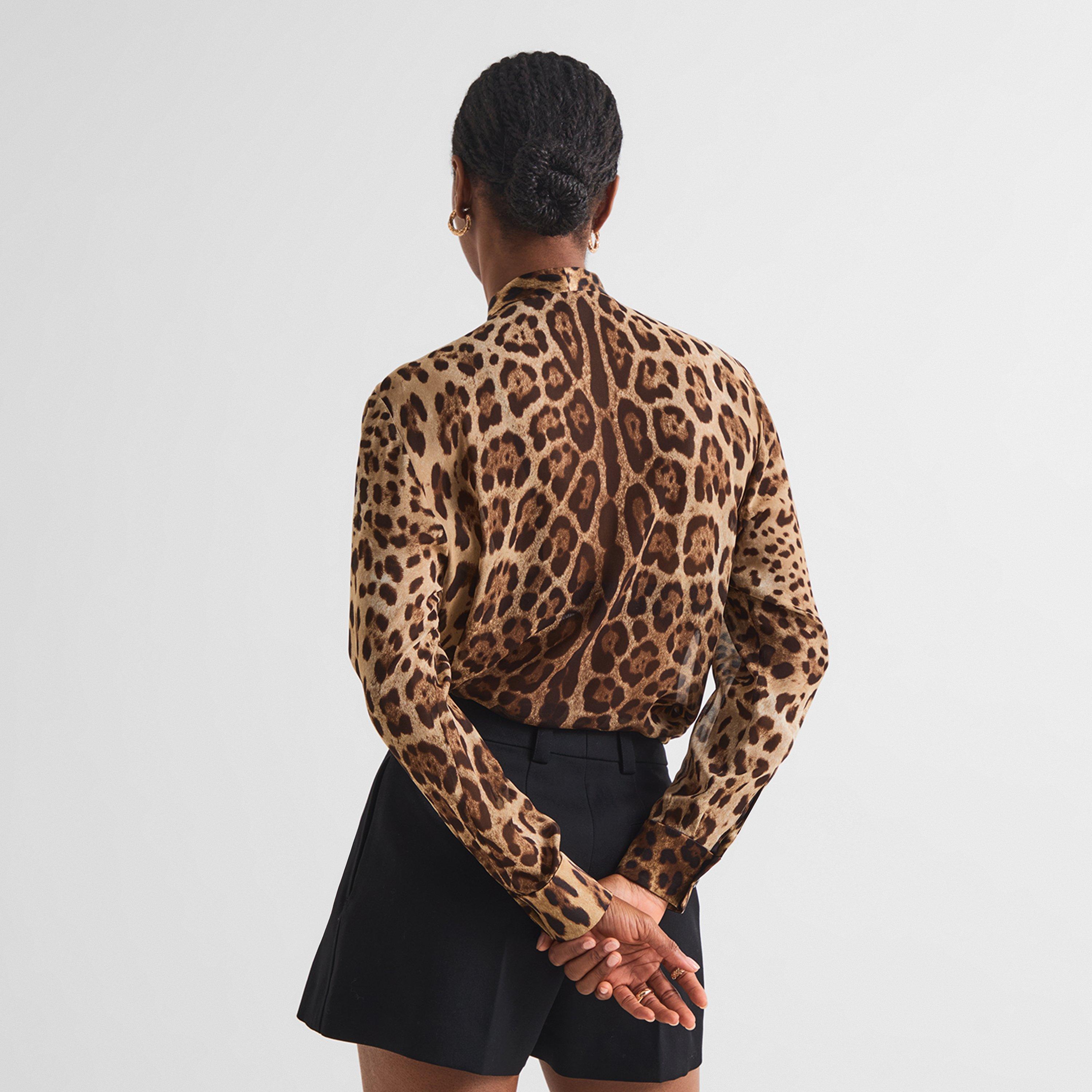 Leo - Dolce and Gabbana - DG Pussy Bow Blouse Ld63 - 4