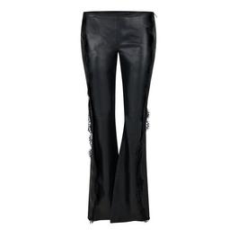 Off White Leather Pants