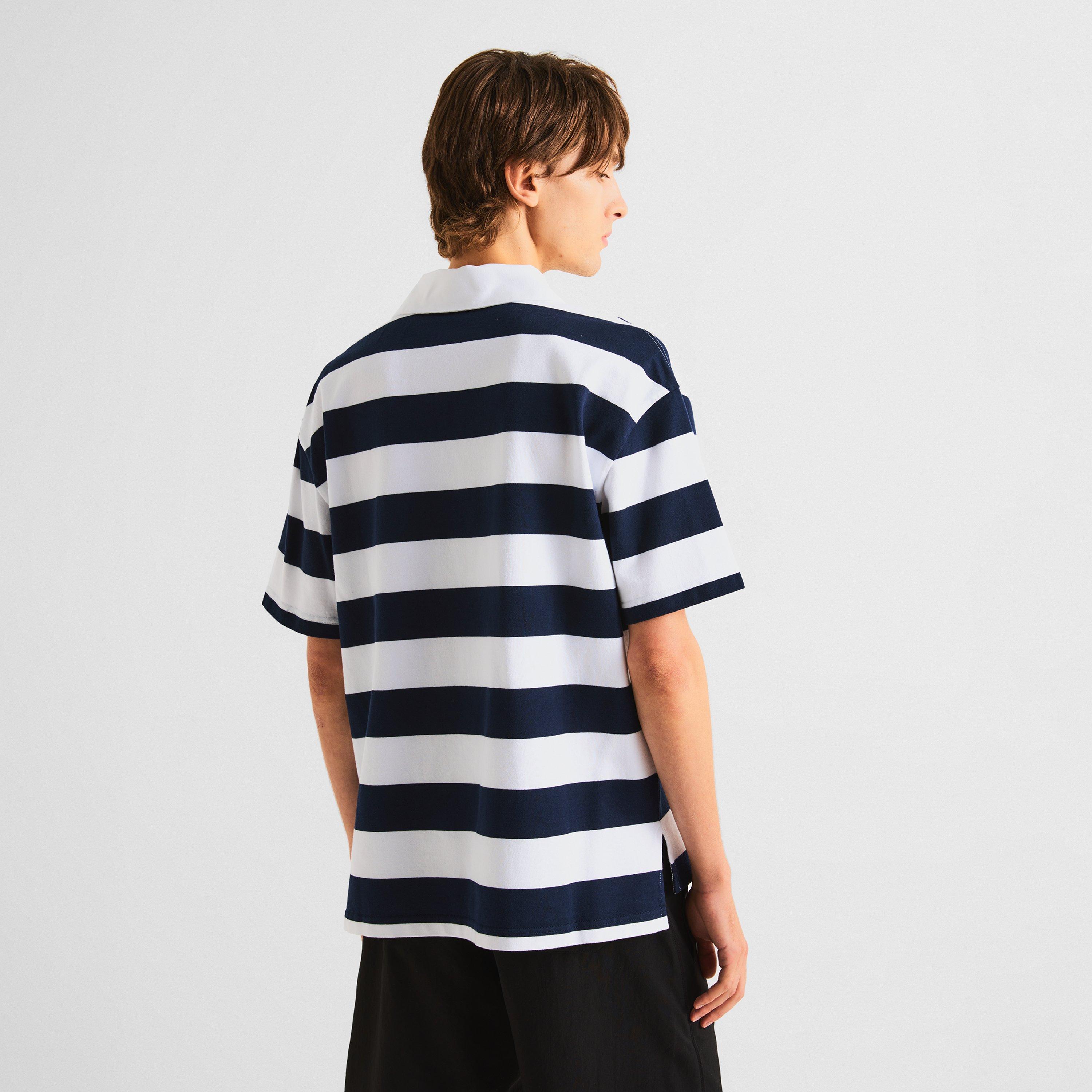Navy/White - GIVENCHY - GIV Stripe SS Polo Sn64 - 4