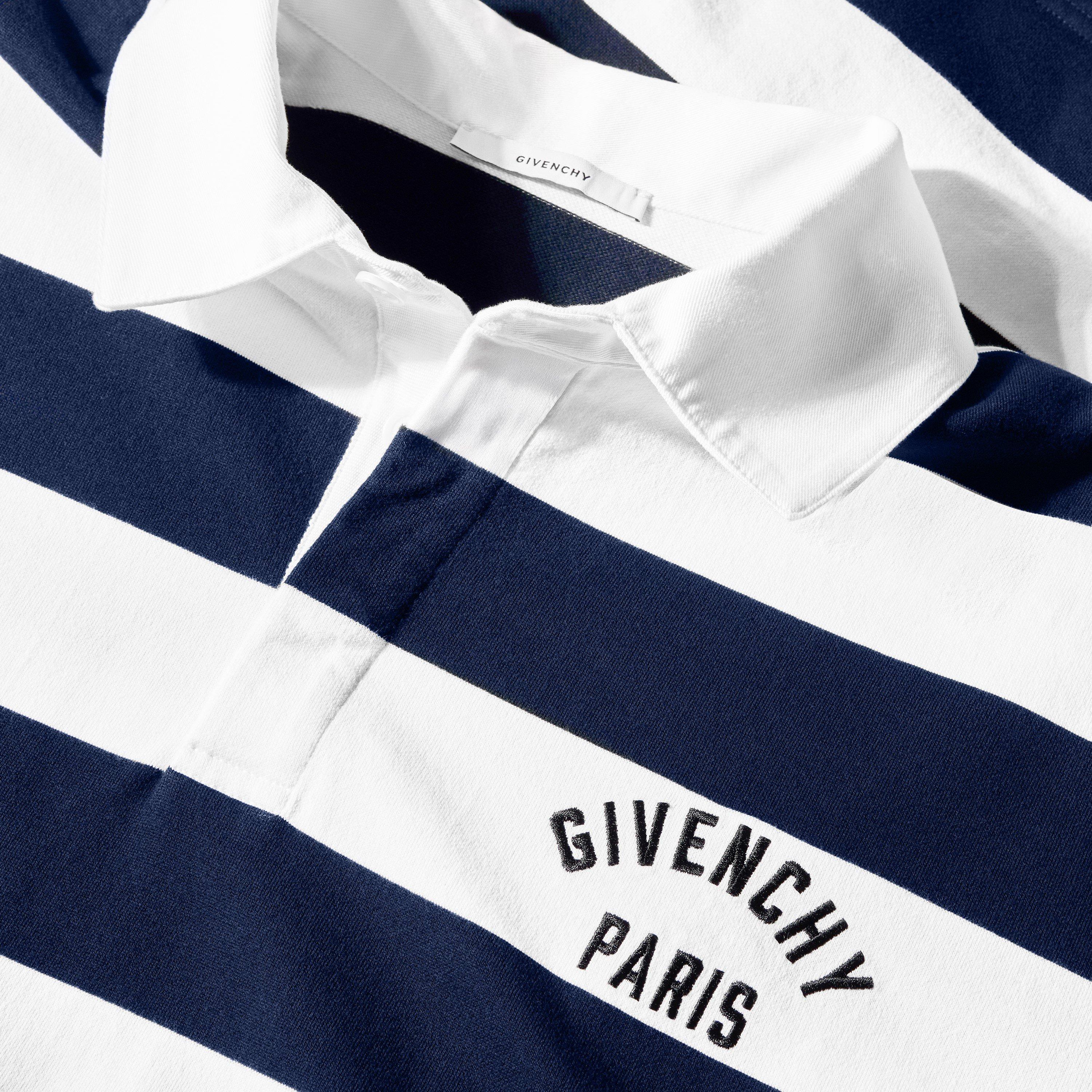 Navy/White - GIVENCHY - GIV Stripe SS Polo Sn64 - 5