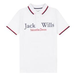Jack Wills JW Script Tippd Polo Jn99