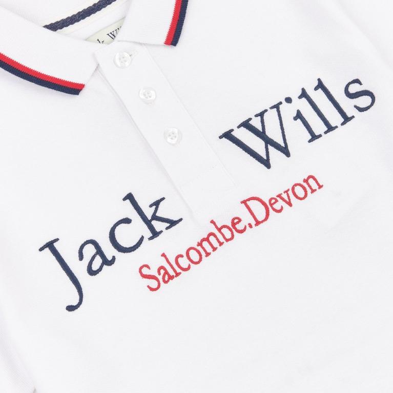 Blanc éclatant - Jack Wills - men clothing polo-shirts pens mats clothing robes Knitwear - 3
