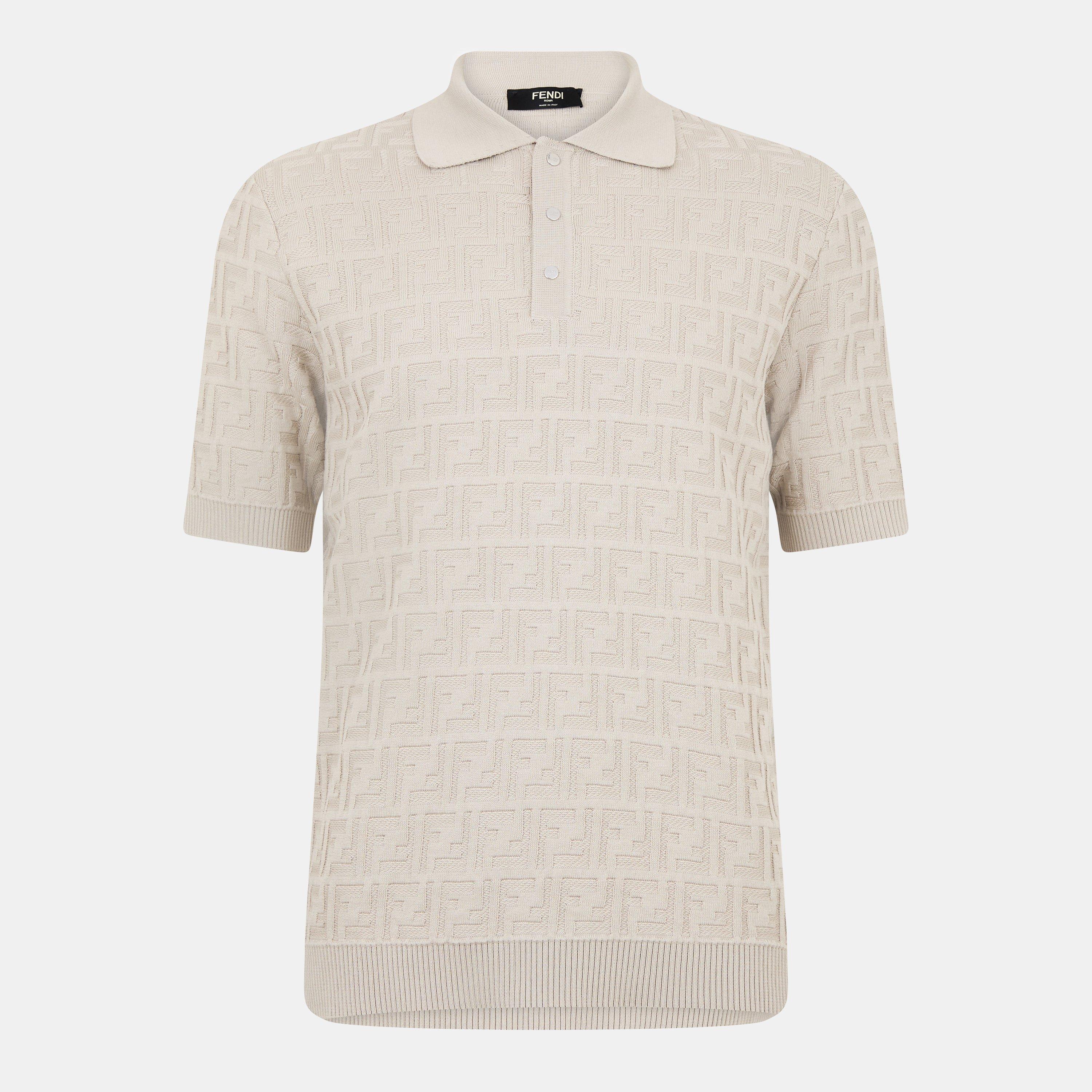 Fendi Men's FF Short-Sleeve Polo Shirt