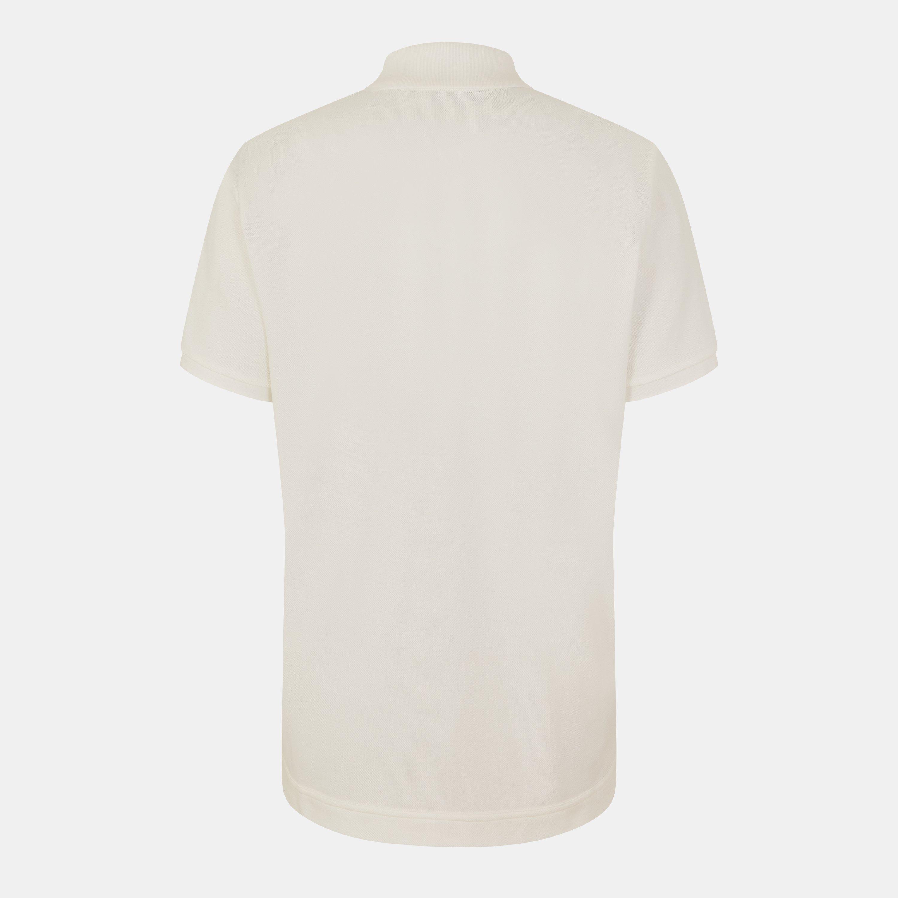 White 032 - Moncler - Men's Short-Sleeve Polo - 2