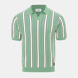 Firetrap Polo Striped Classic Collared T Shirt