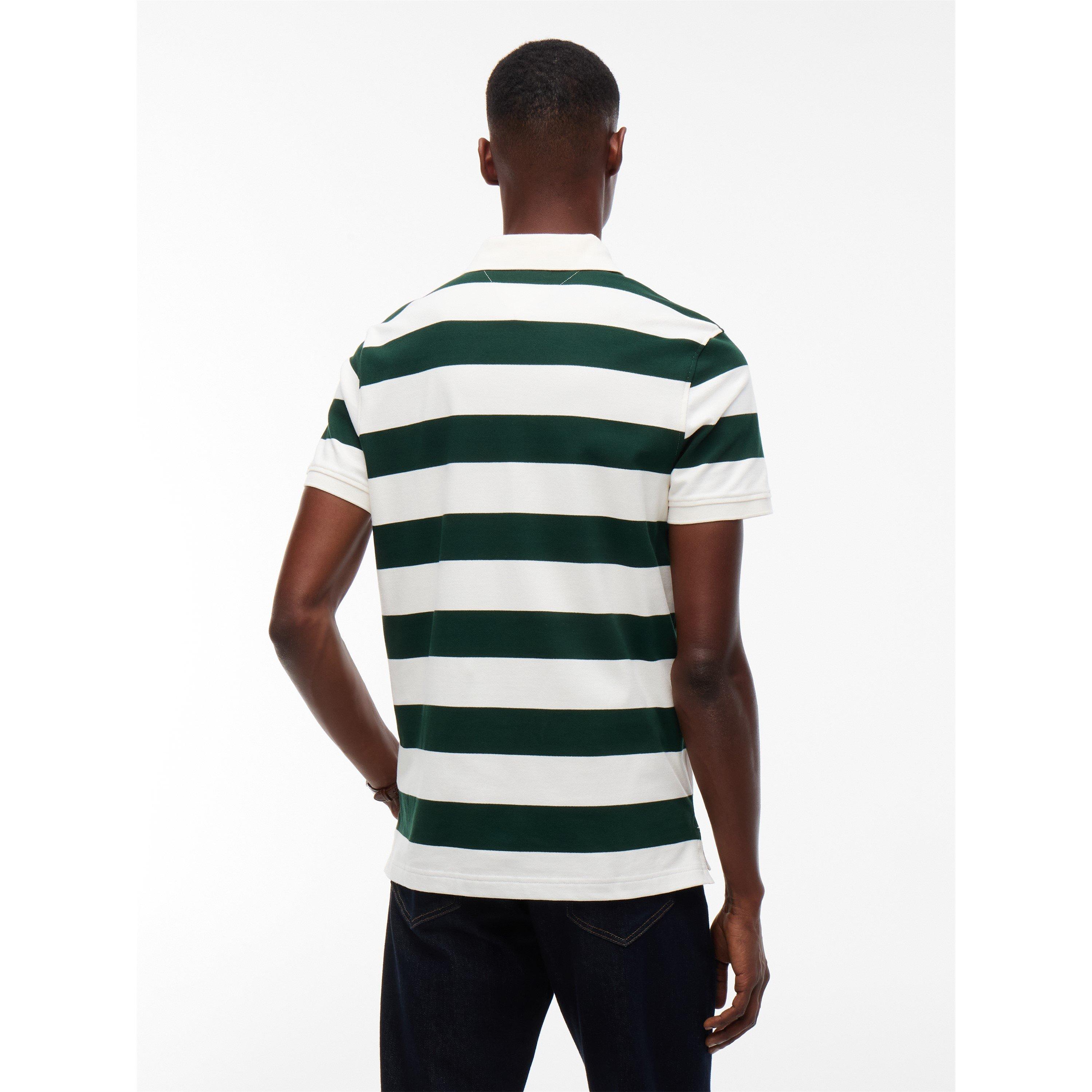 Ivory/Green - Tommy Hilfiger - Tommy 1985 Stripe Po Sn71 - 5