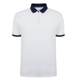 Michael Kors Zip Polo Shirt